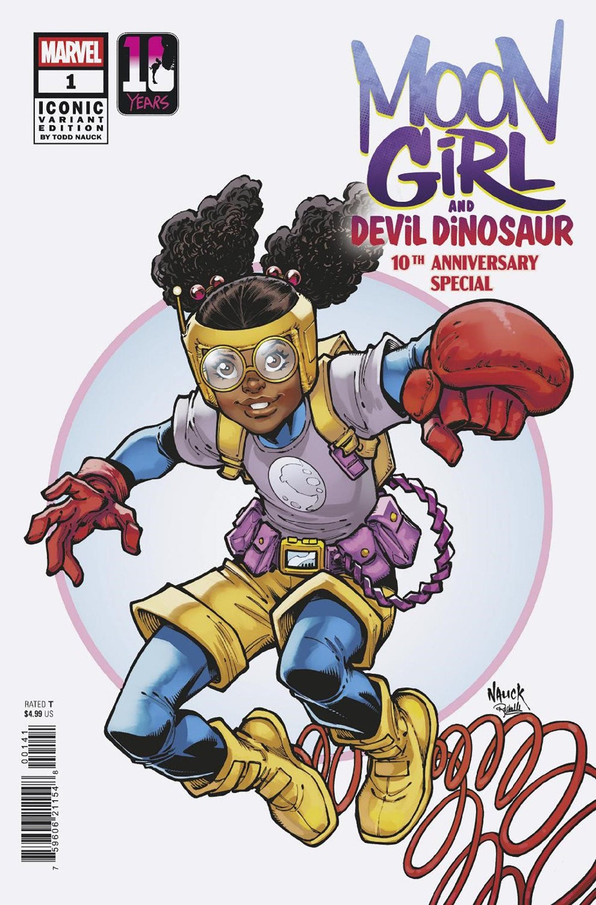 Moon Girl &amp; Devil Dinosaur 10th Anniversary Special #1 Todd Nauck Iconic Variant
