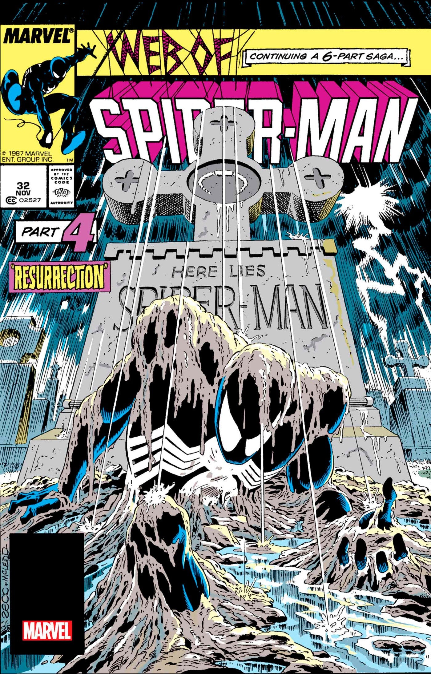 Web Of Spider-Man #32 Facsimile Edition - Dad's Comic Vault