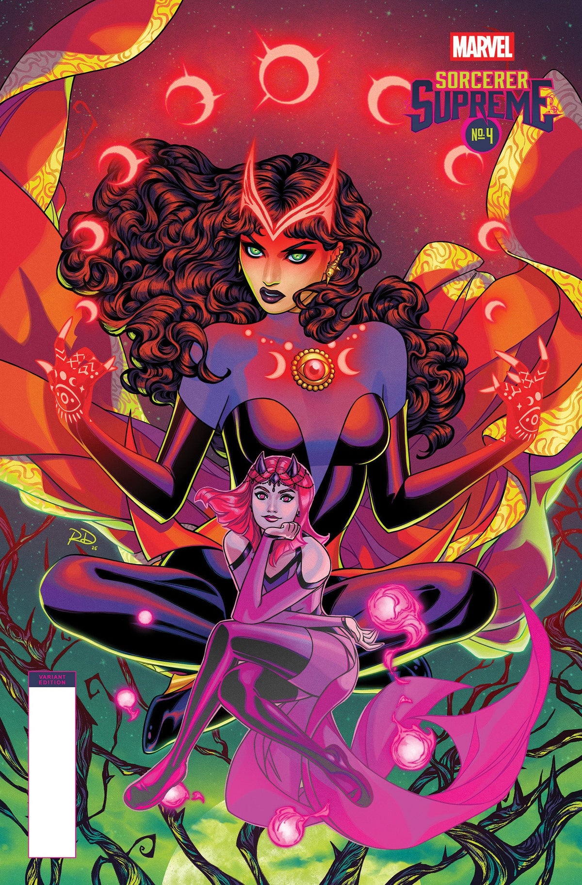 Hechicera Suprema n.º 4, variante de Russell Dauterman