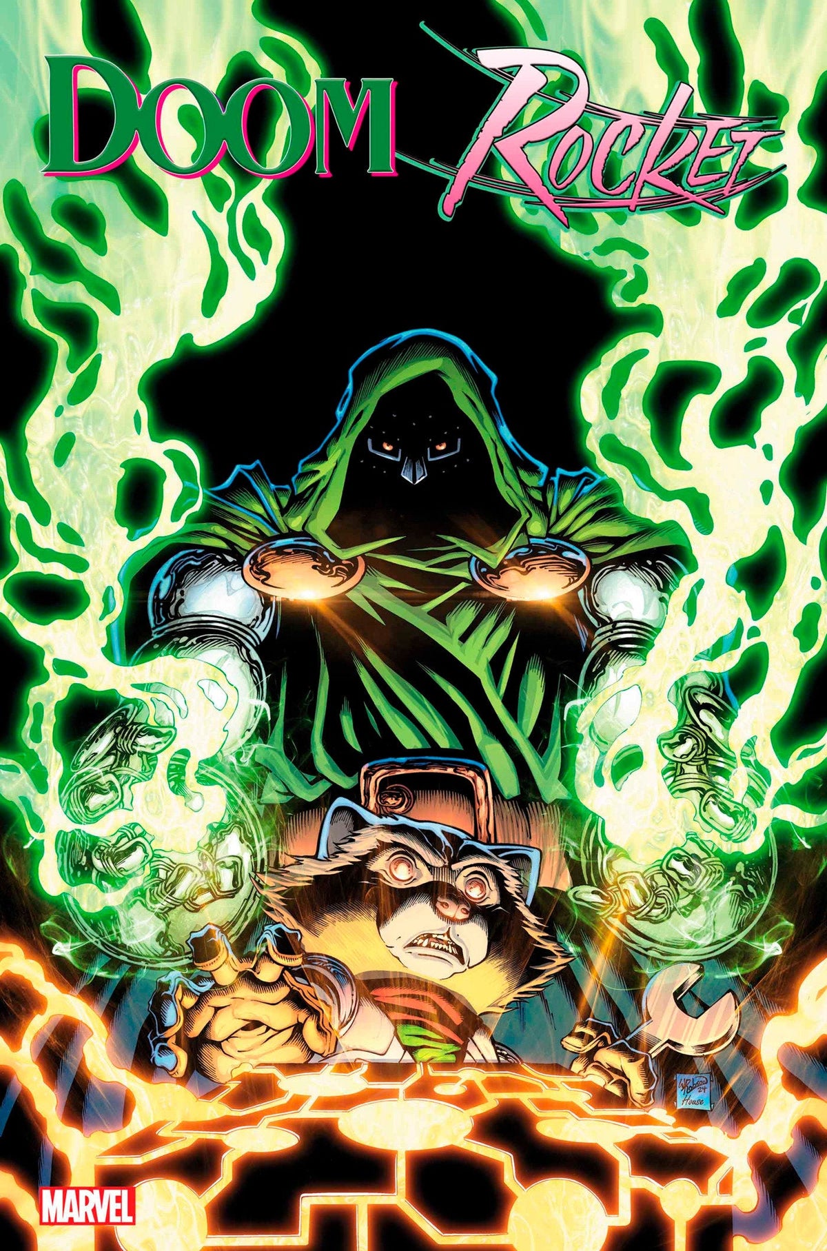 Doctor Doom &amp; Rocket Raccoon (2025) #1B