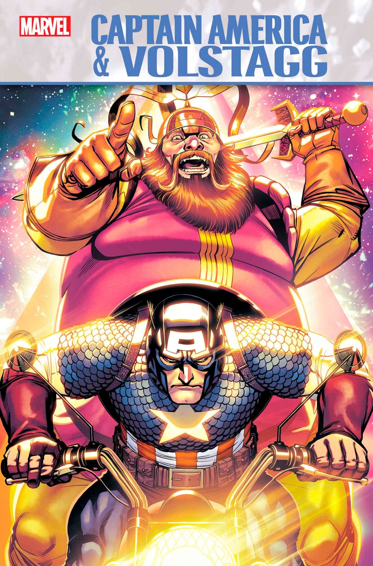Captain America &amp; Volstagg #1 Bernard Chang Variant