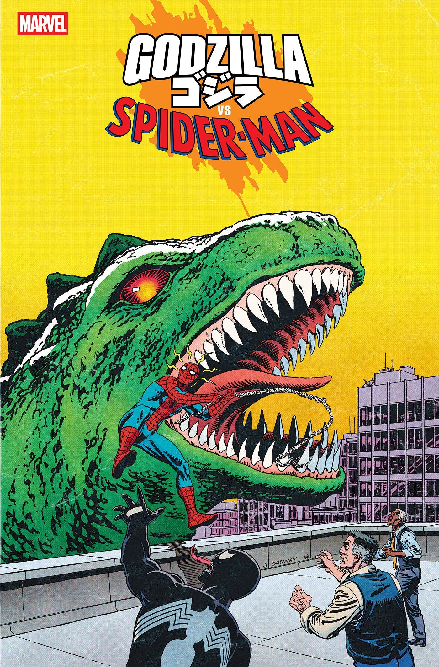 godzilla king of the monsters comic Godzilla vs. Spider-Man #1 Jerry Ordway Godzilla King Of The Monsters
