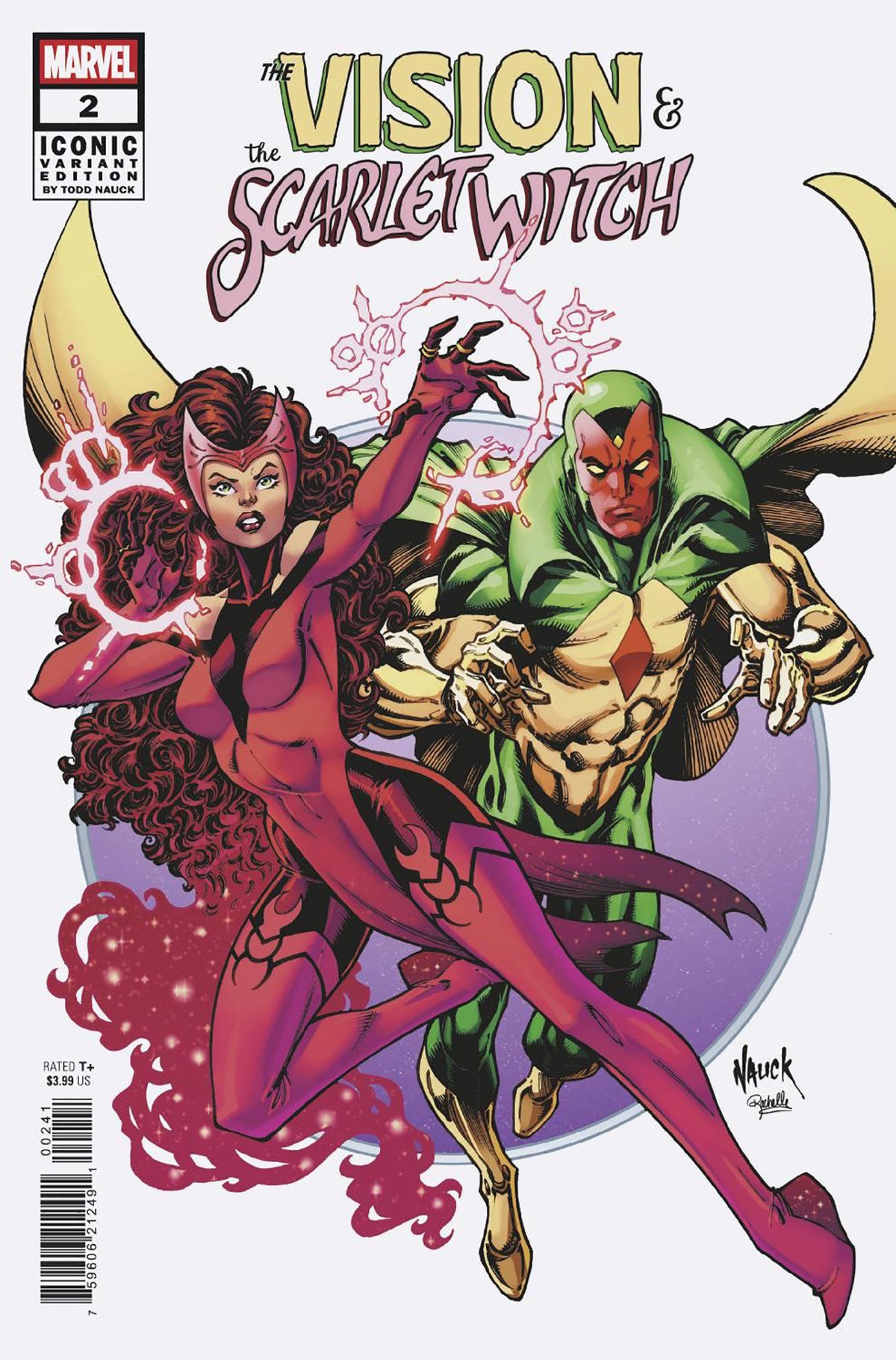 The Vision &amp; The Scarlet Witch #2 Todd Nauck Iconic Variant