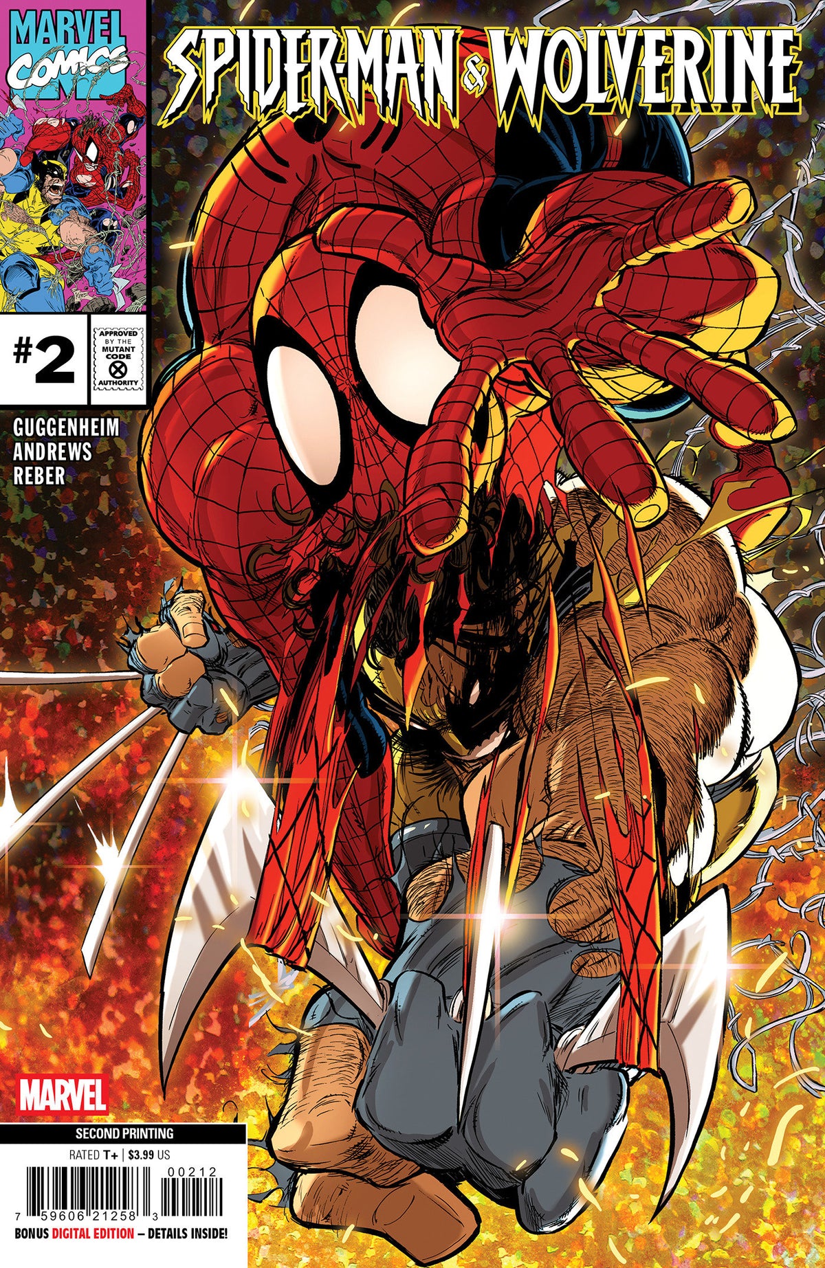 Spider-Man &amp; Wolverine #2 Kaare Andrews 2nd Print Variant