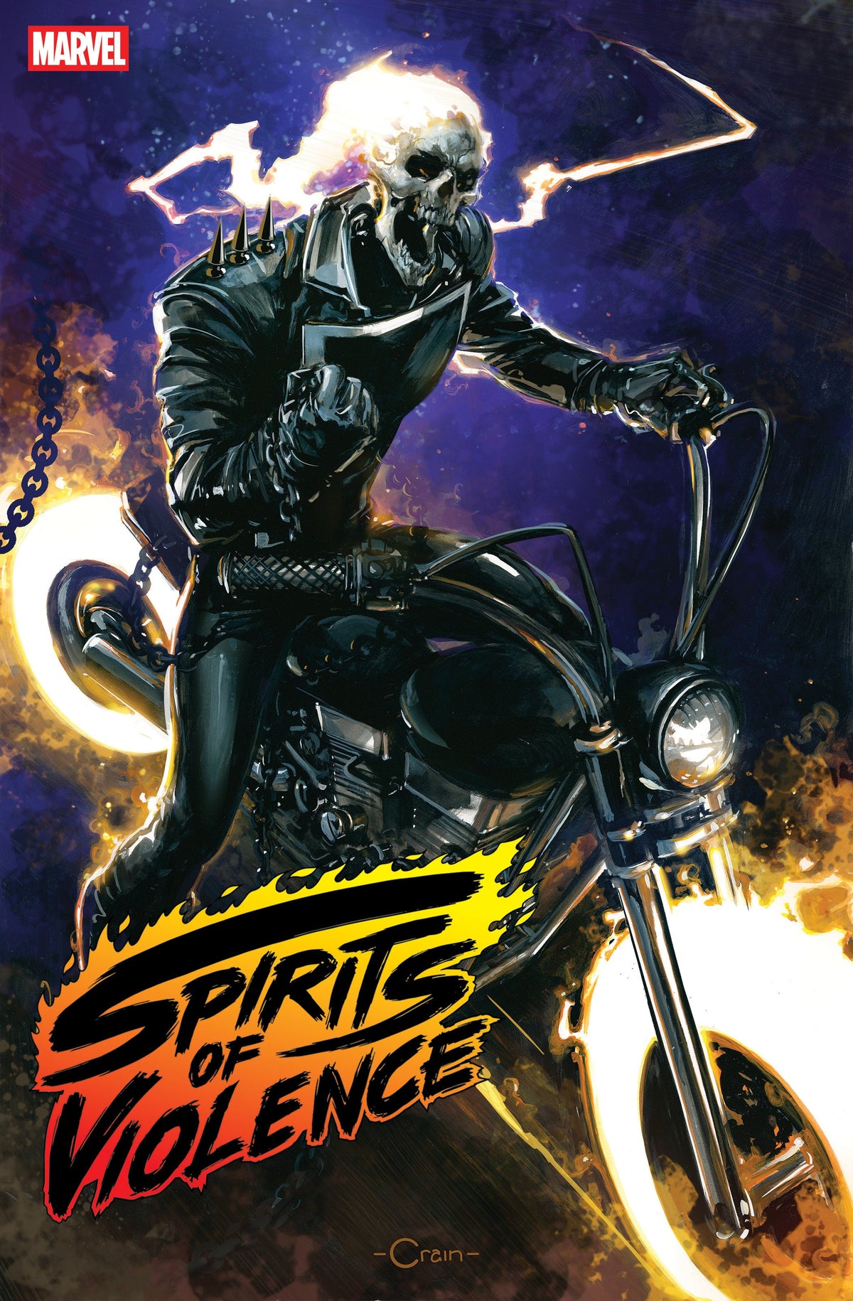 Spirits Of Violence #4 Clayton Crain Variant