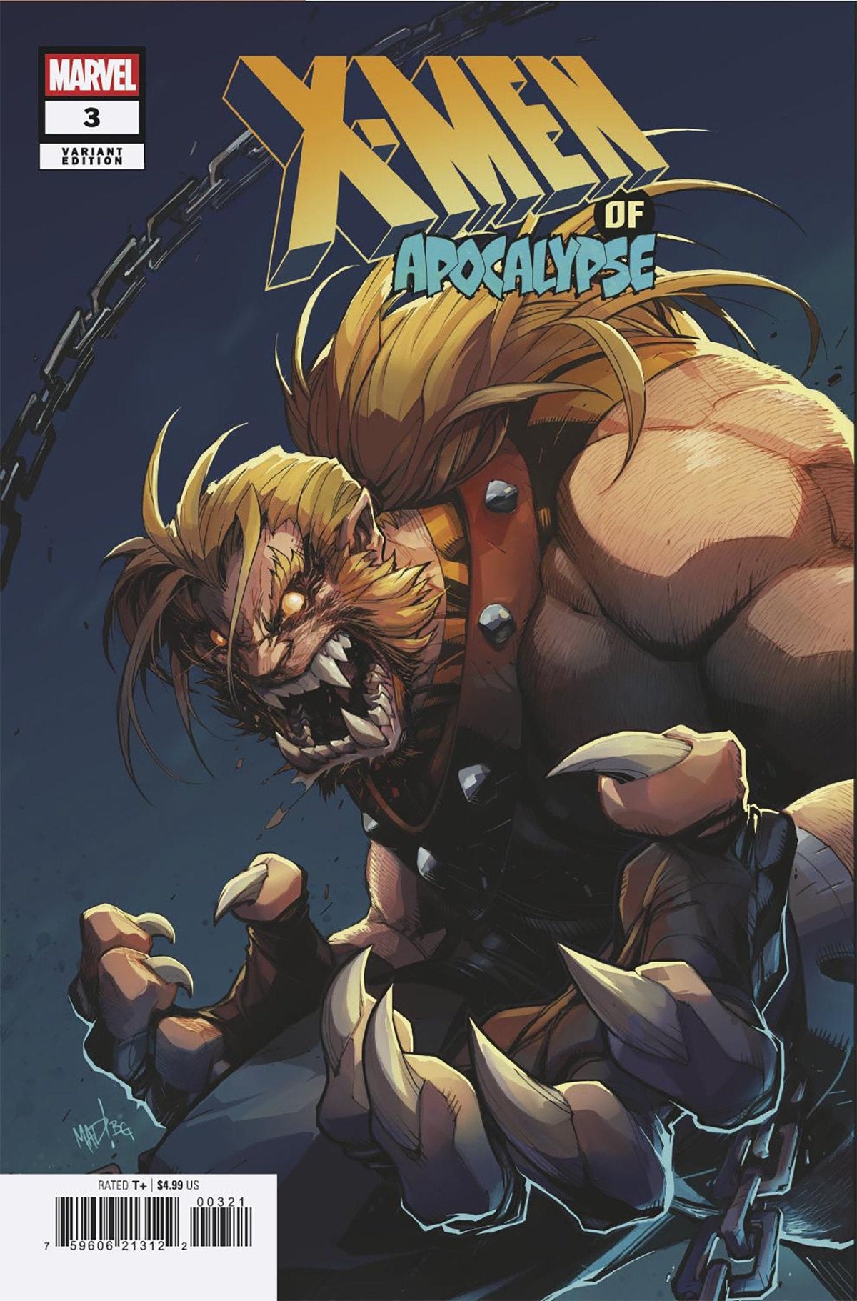 X-Men del Apocalipsis #3 Joe Madureira Variante