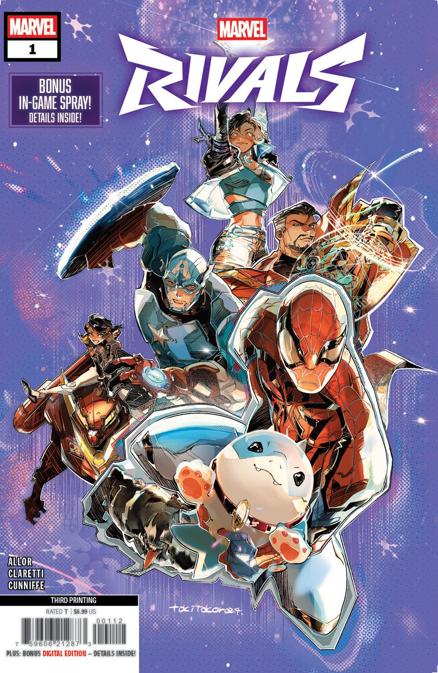 Marvel Rivals #1 Tokitokoro 3 Rd Printing Variant - Dad's Comic Vault