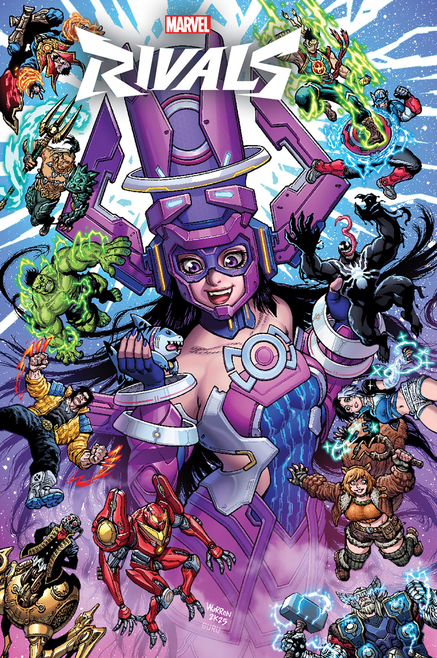 Variante de Adam Warren en Marvel Rivals #1