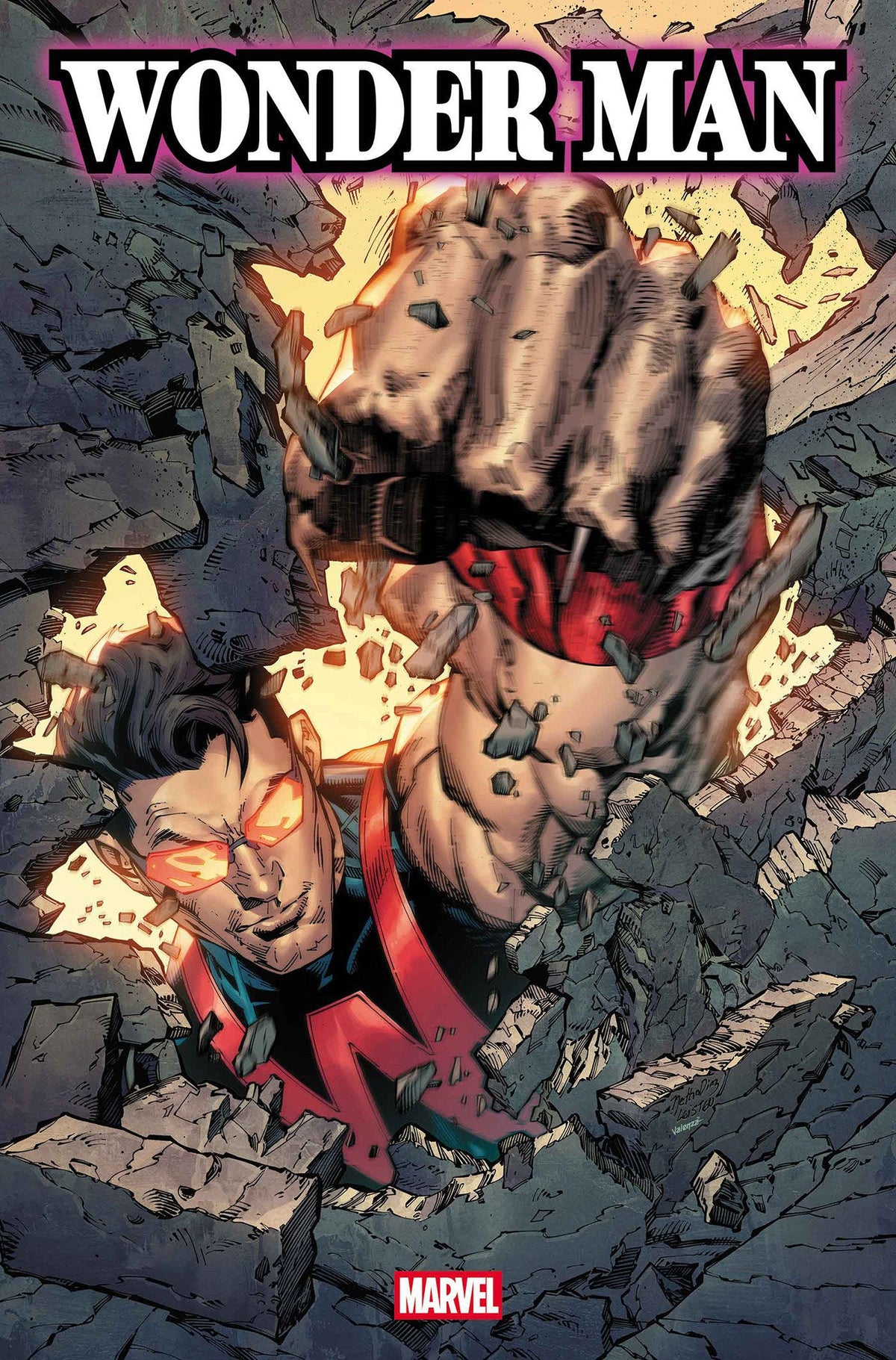 Wonder Man #1 Netho Diaz Variación Foil