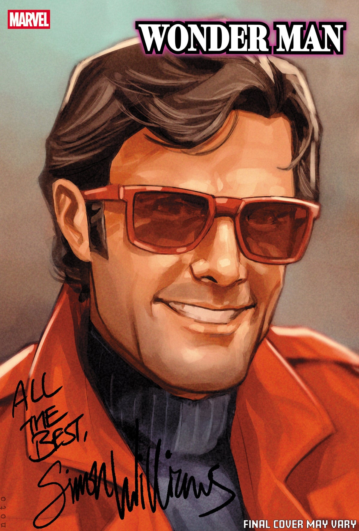 Wonder Man #1 Variante de primer plano de Phil Noto