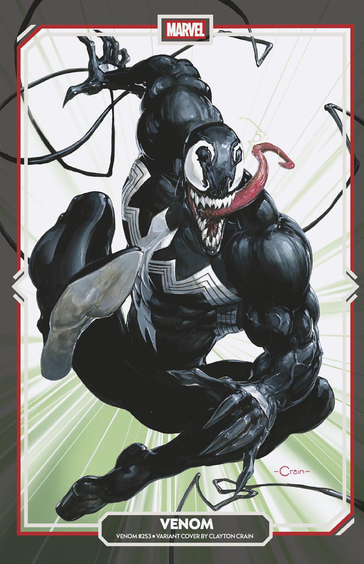 Venom #253 Clayton Crain Variant