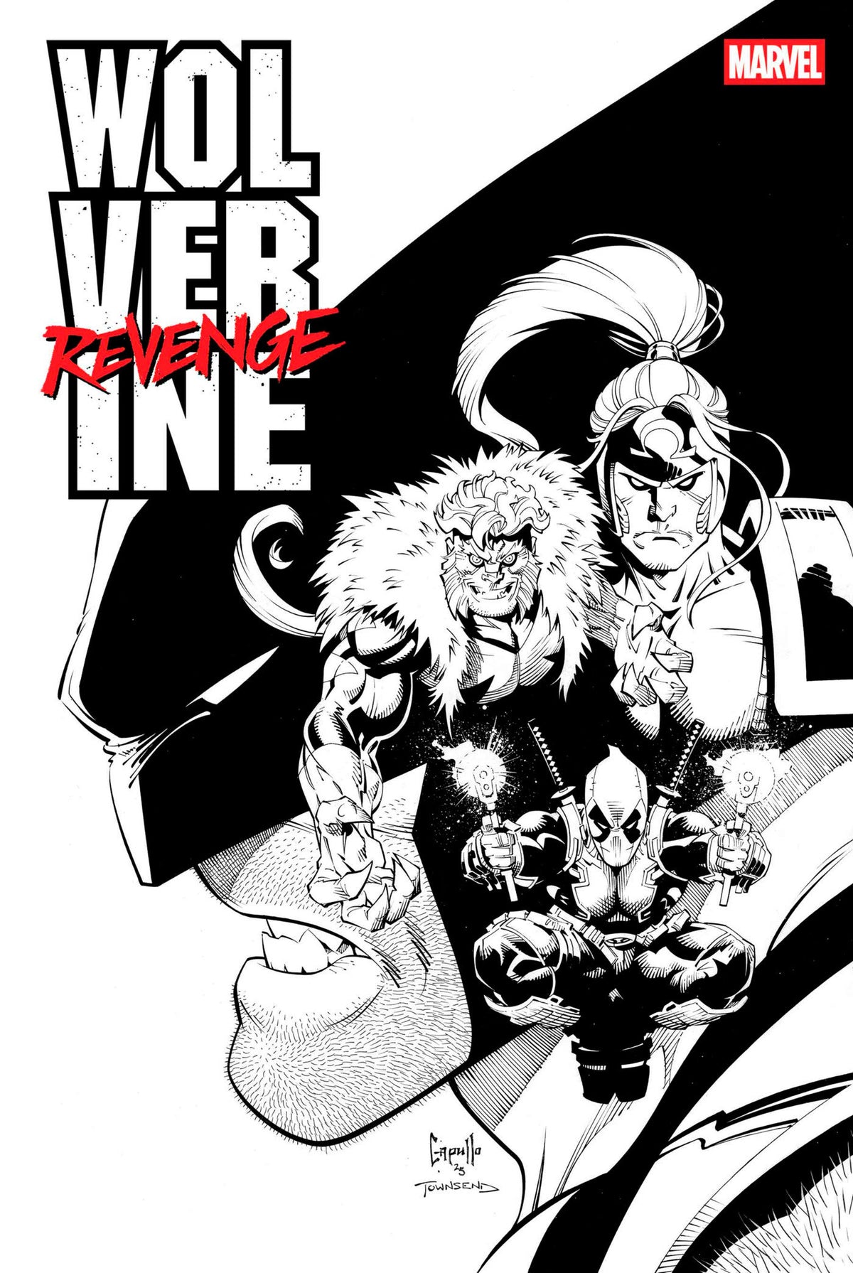 Wolverine: Revenge - Red Band: Raw - Black &amp; White Edition #1 [Polybagged]