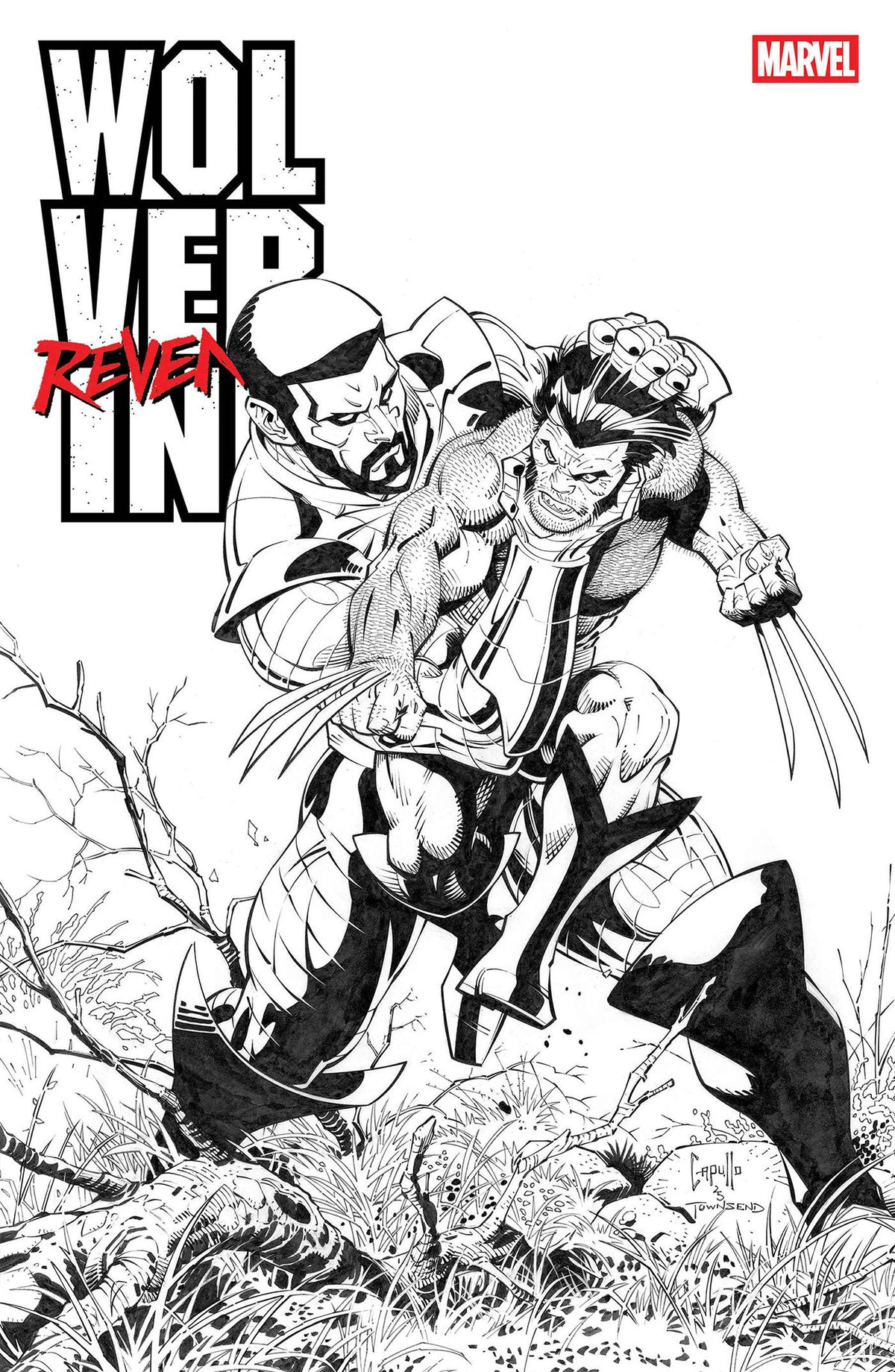 Wolverine: Revenge   Red Band: Raw   Black &amp; White Edition #3 [Polybagged]