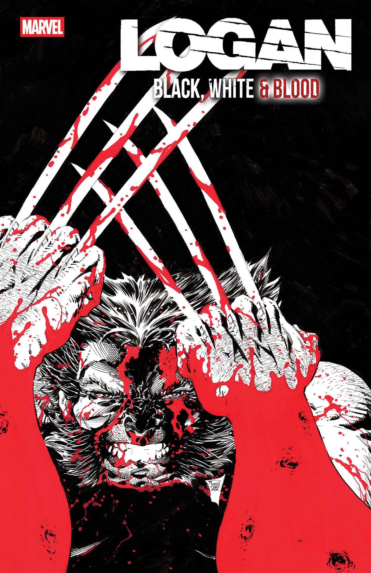 Logan: Black, White & Blood #4 Portada alternativa de Philip Tan