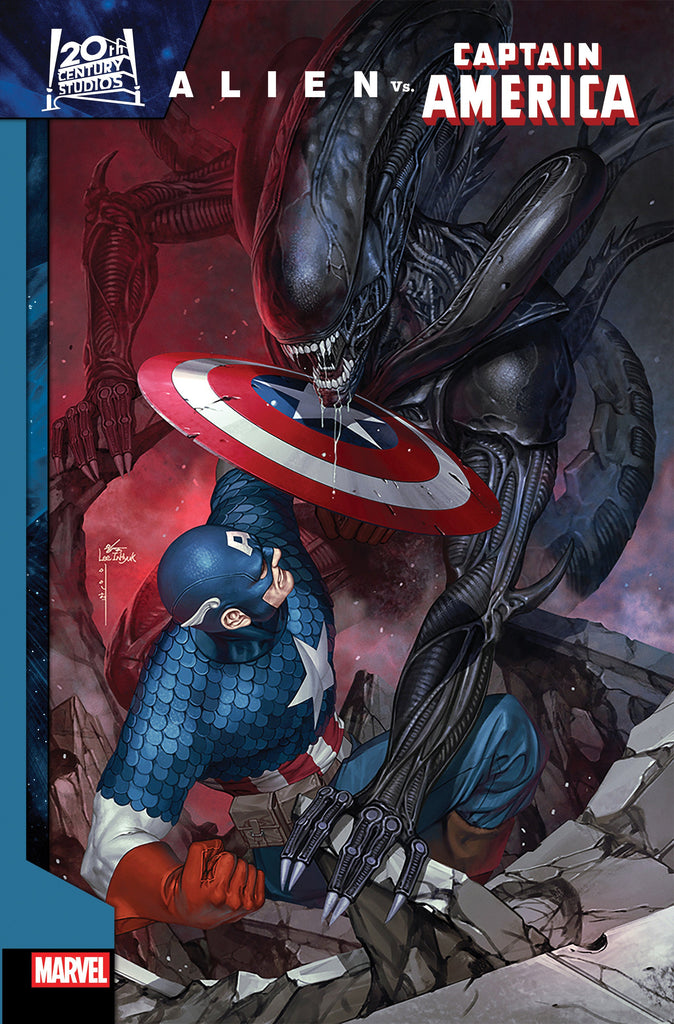 アメコミリーフ CGC 9.8 Alien vs Cap America #4 Alien vs. Captain
