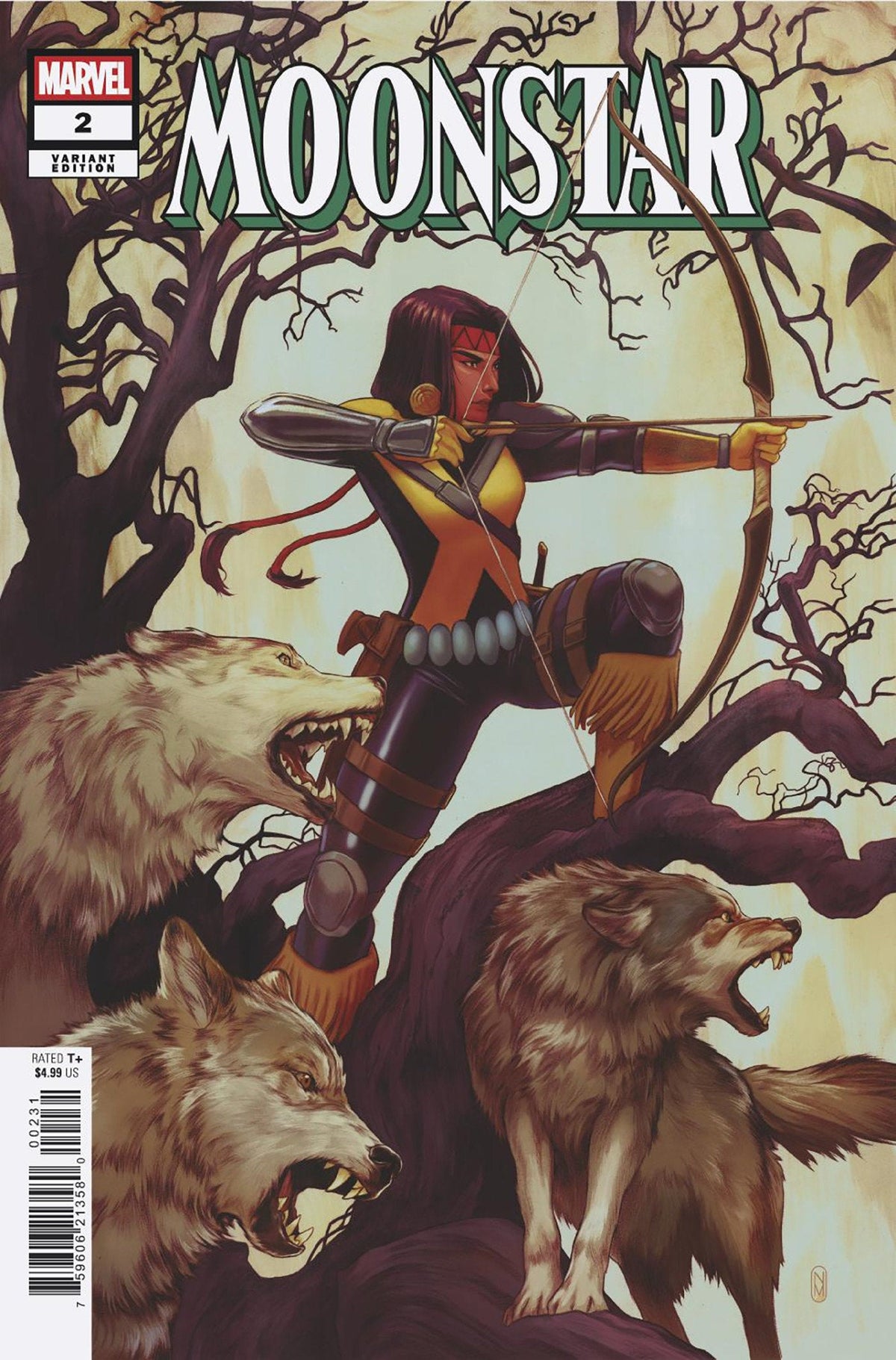 Moonstar #2, variante de Nimit Malavia