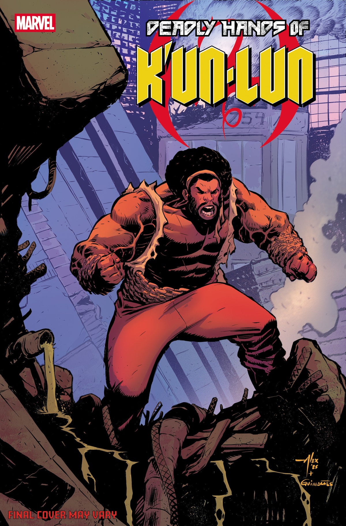 Deadly Hands Of K'un Lun #3 Alex Lins Variante de Despedida Definitiva