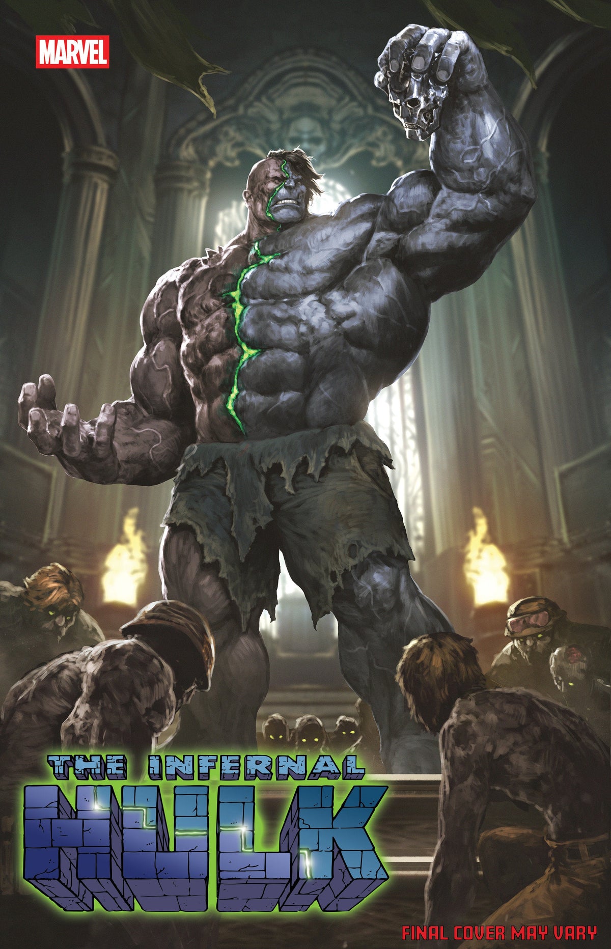 Infernal Hulk #5 Skan Doom Portada Homenaje