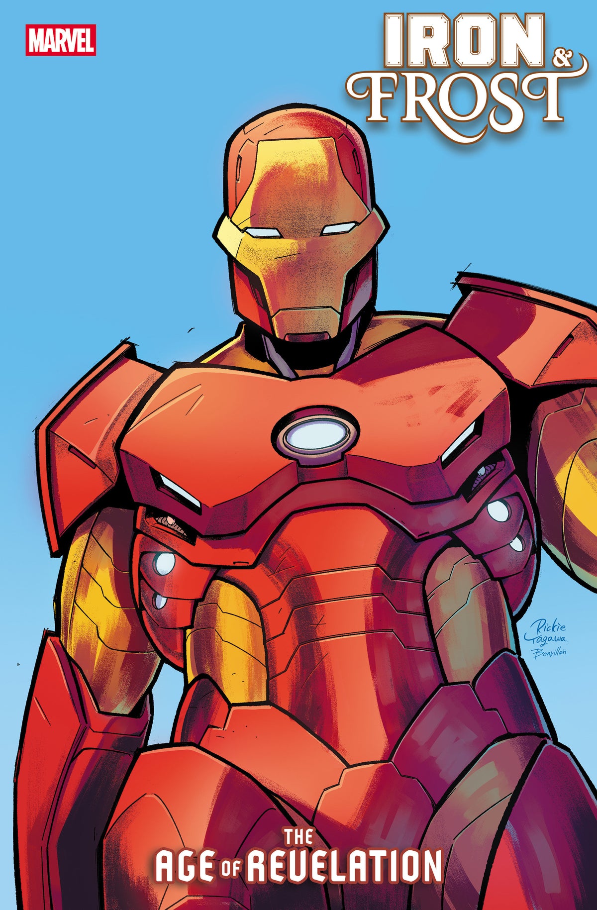 Iron &amp; Frost #1 Rickie Yagawa Iron Man Variant [AOR]