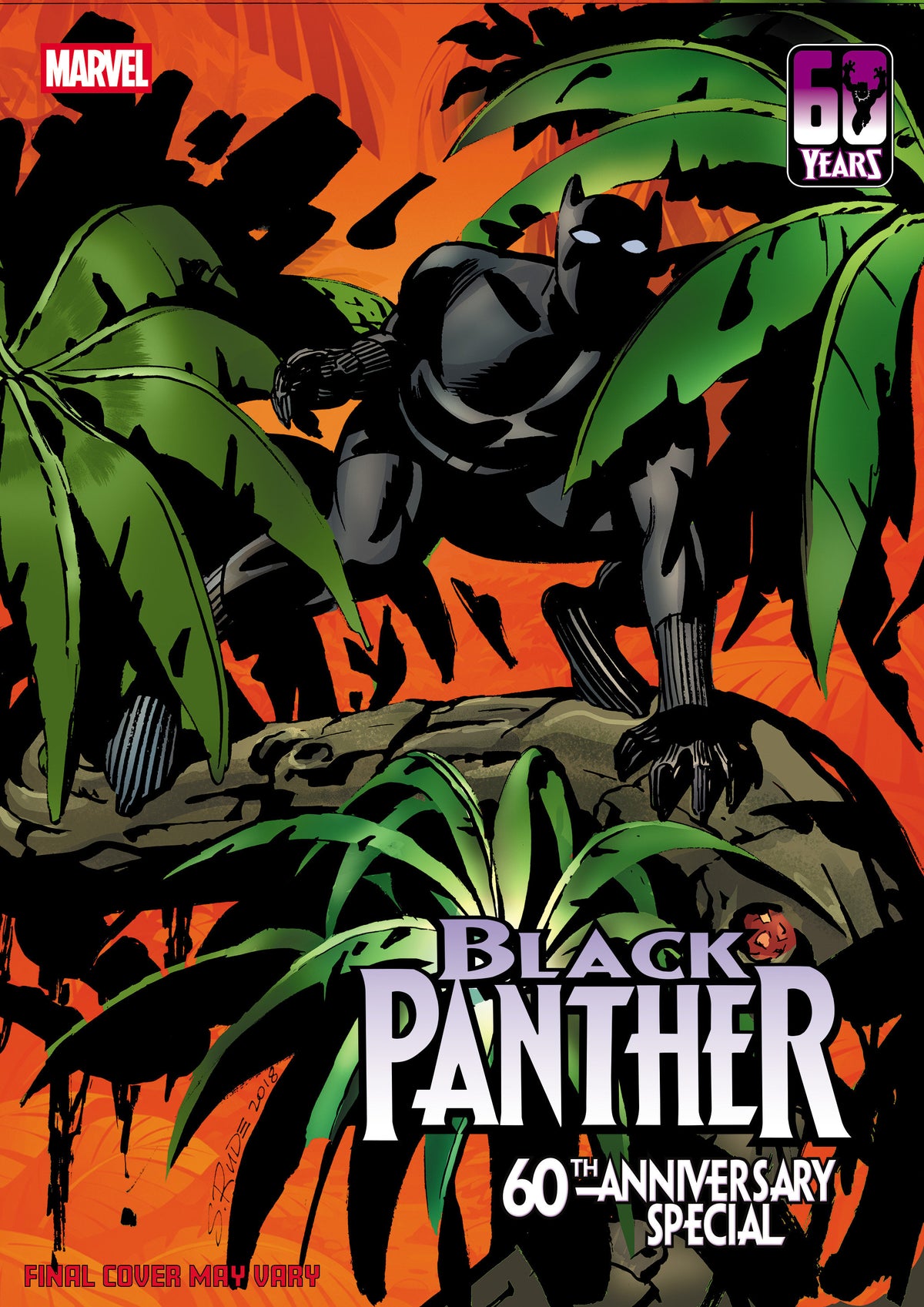 Black Panther 60 Th Anniversary Special #1 Steve Rude Variant