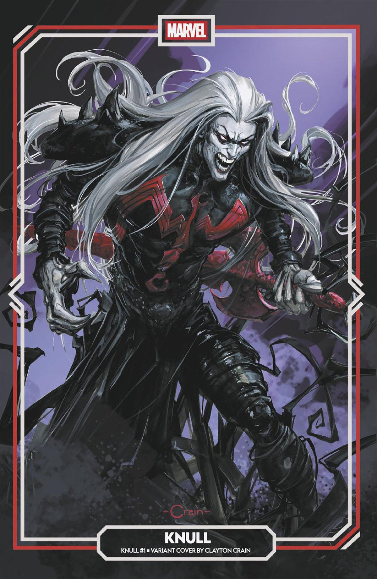 Knull n.º 1, variante de Clayton Crain