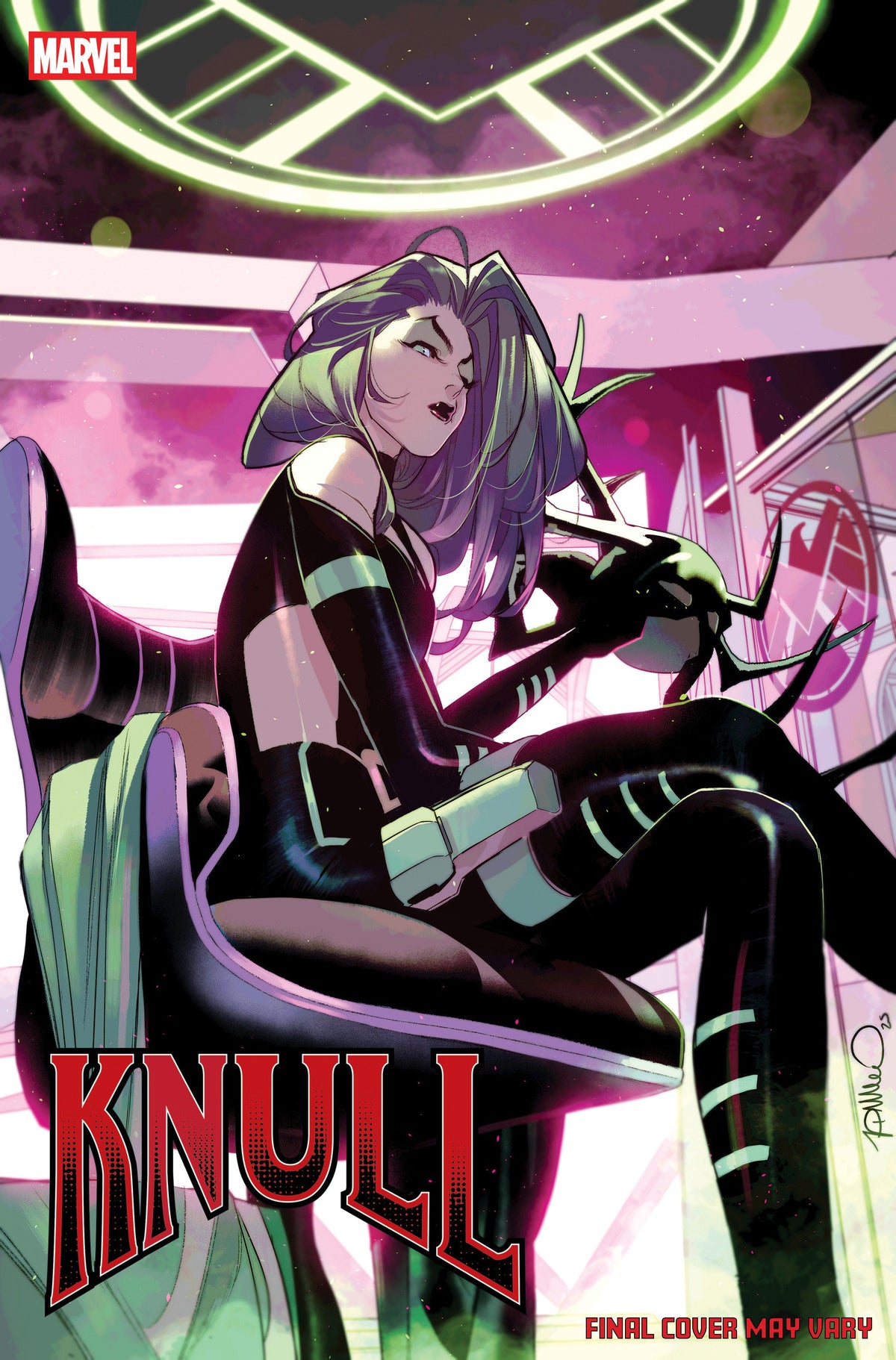 Knull #4 Variante de Simone Di Meo para Agentes de S.H.I.E.L.D.