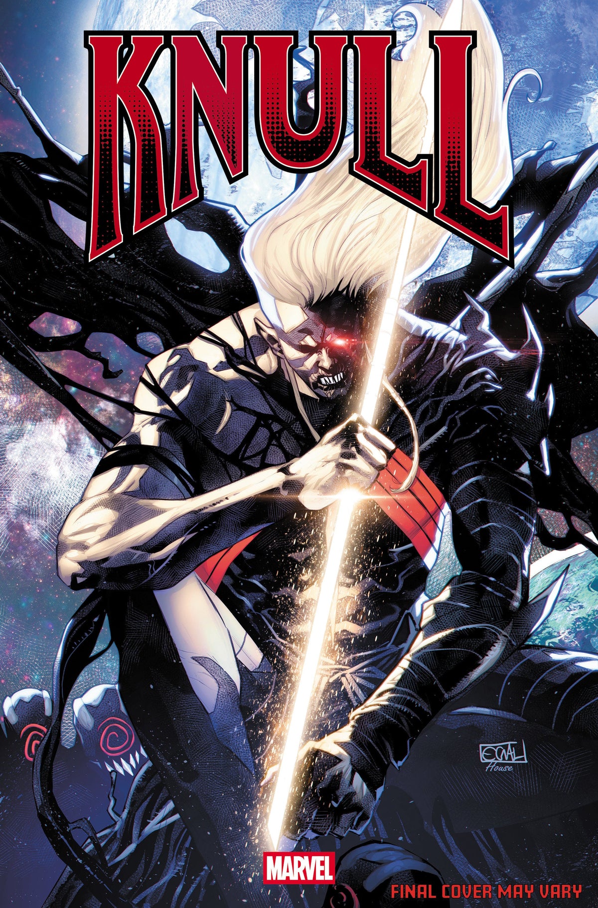 Knull #4 Portada alternativa de Edwin Galmon