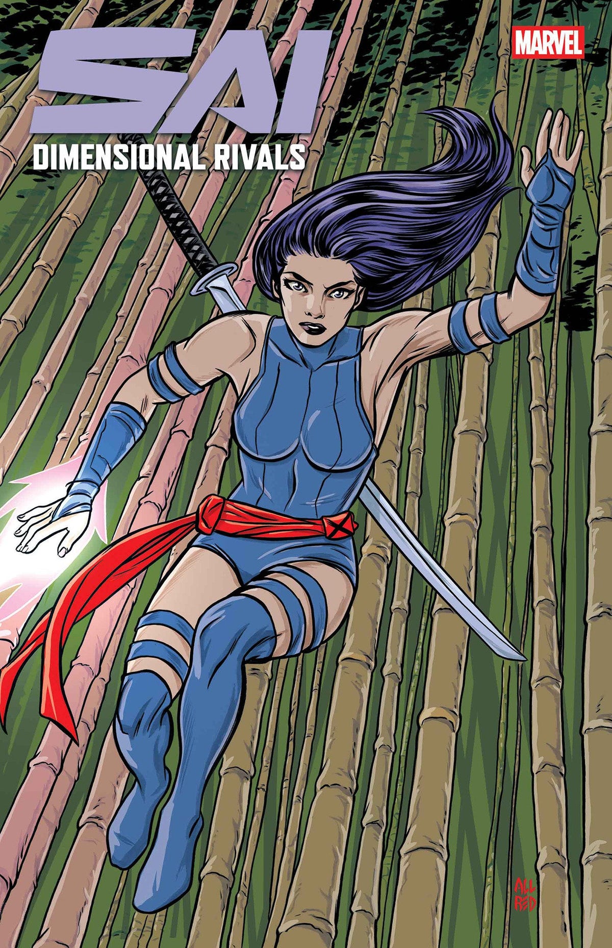 Sai: Rivales Dimensionales #4 Portada Variante de Mike Allred