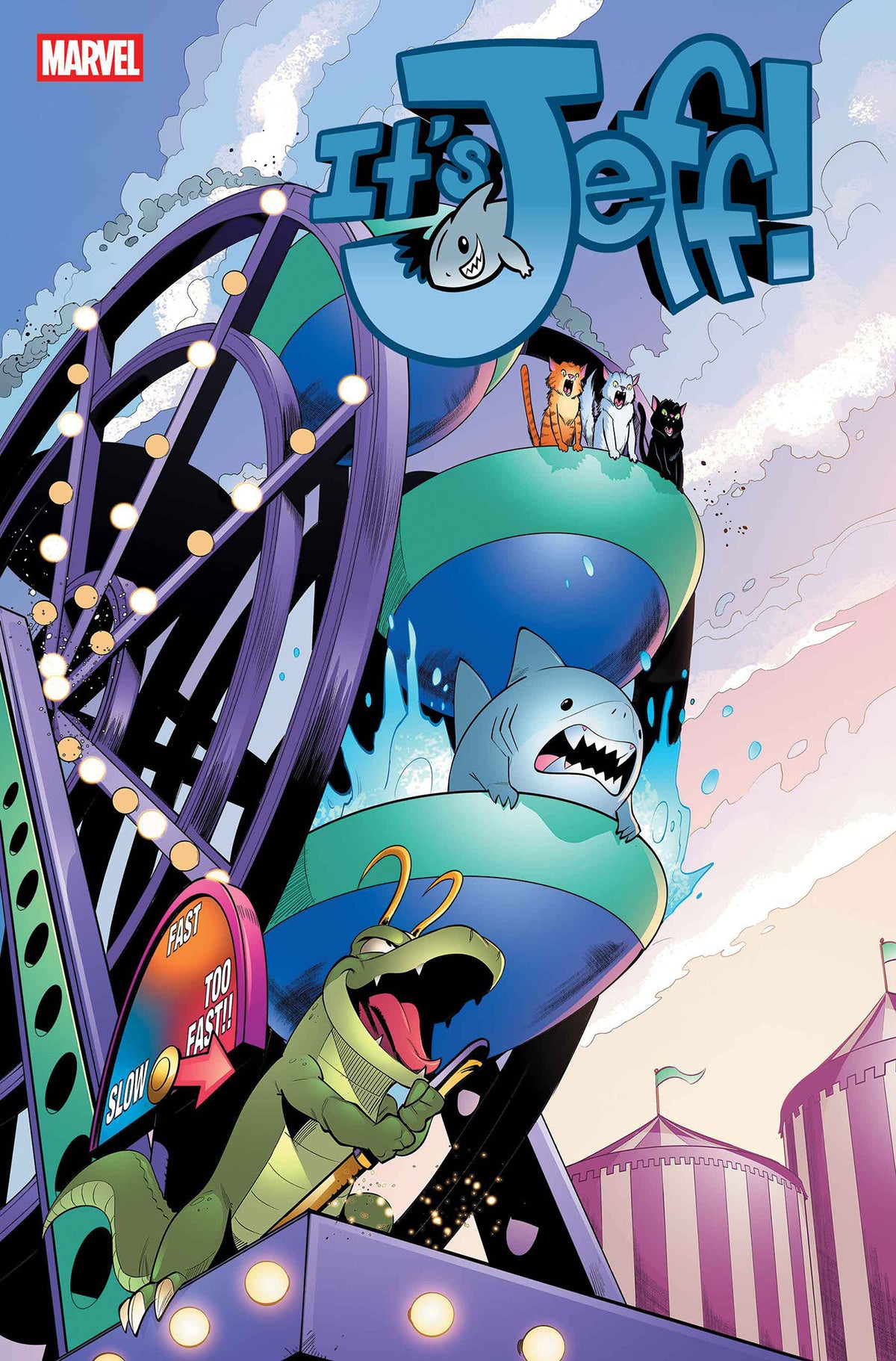 It&#39;s Jeff &amp; Other Marvel Tails #1 Bob Quinn Variant