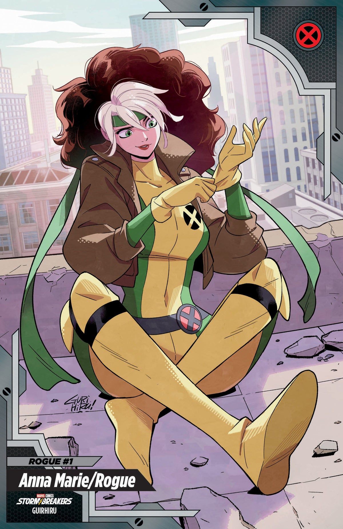 Rogue #1 Gurihiru Variantes de Tarjetas Coleccionables de X-Men