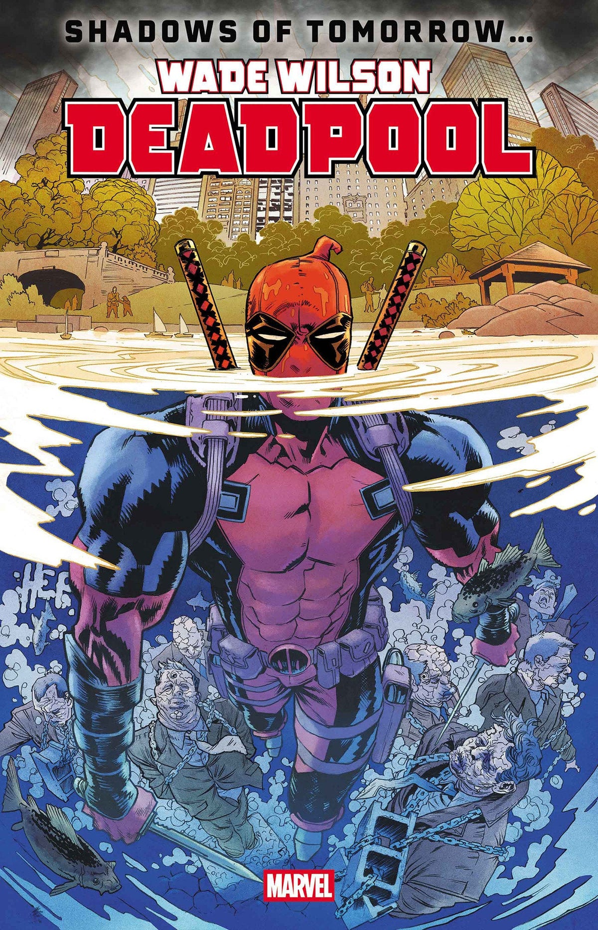 Wade Wilson: Deadpool #3 Variante de Scott Hepburn