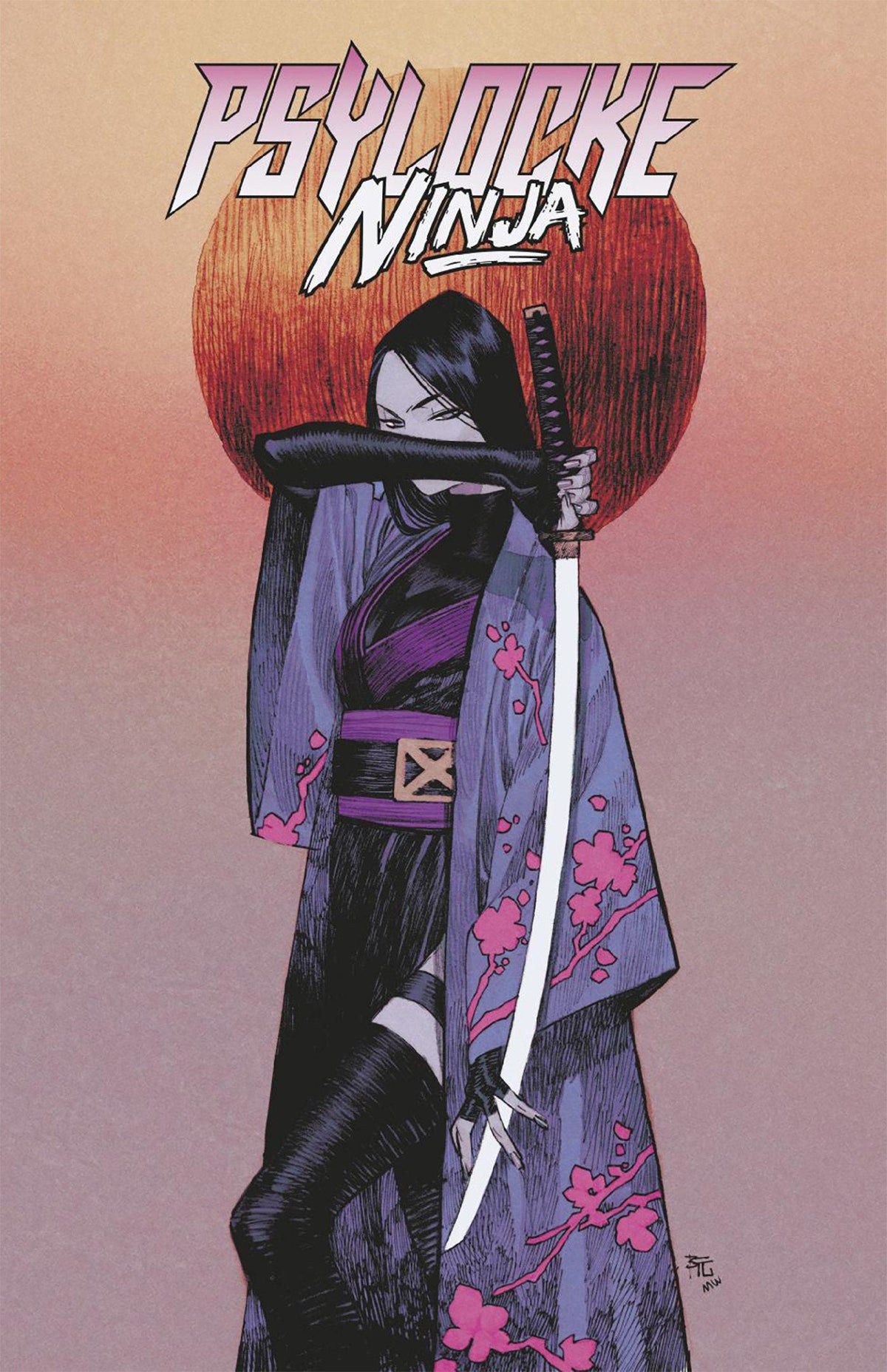 Psylocke: Ninja #1 Portada Variante Holográfica de Dike Ruan