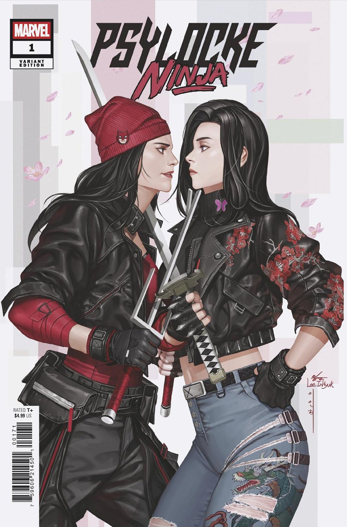 Psylocke: Ninja #1 Inhyuk Lee Contra la Variante de Elektra