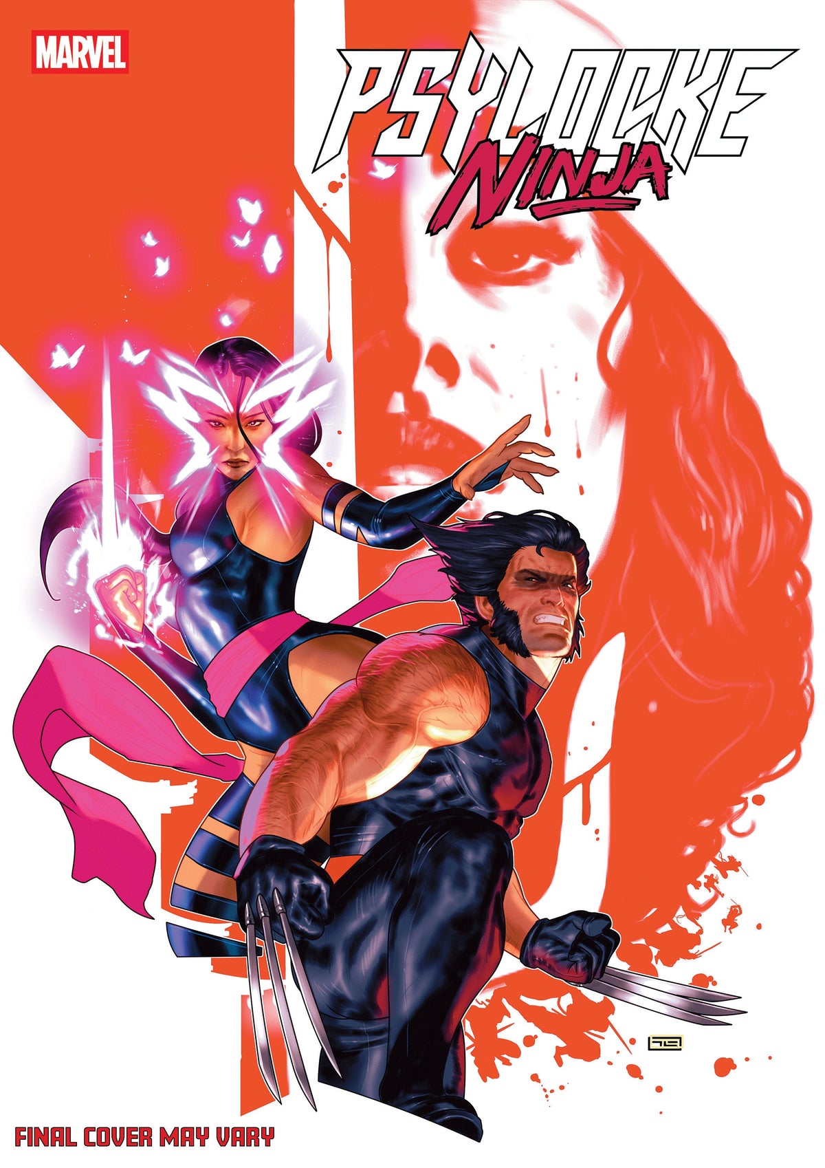 Psylocke: Ninja #3 Portada alternativa de Taurin Clarke