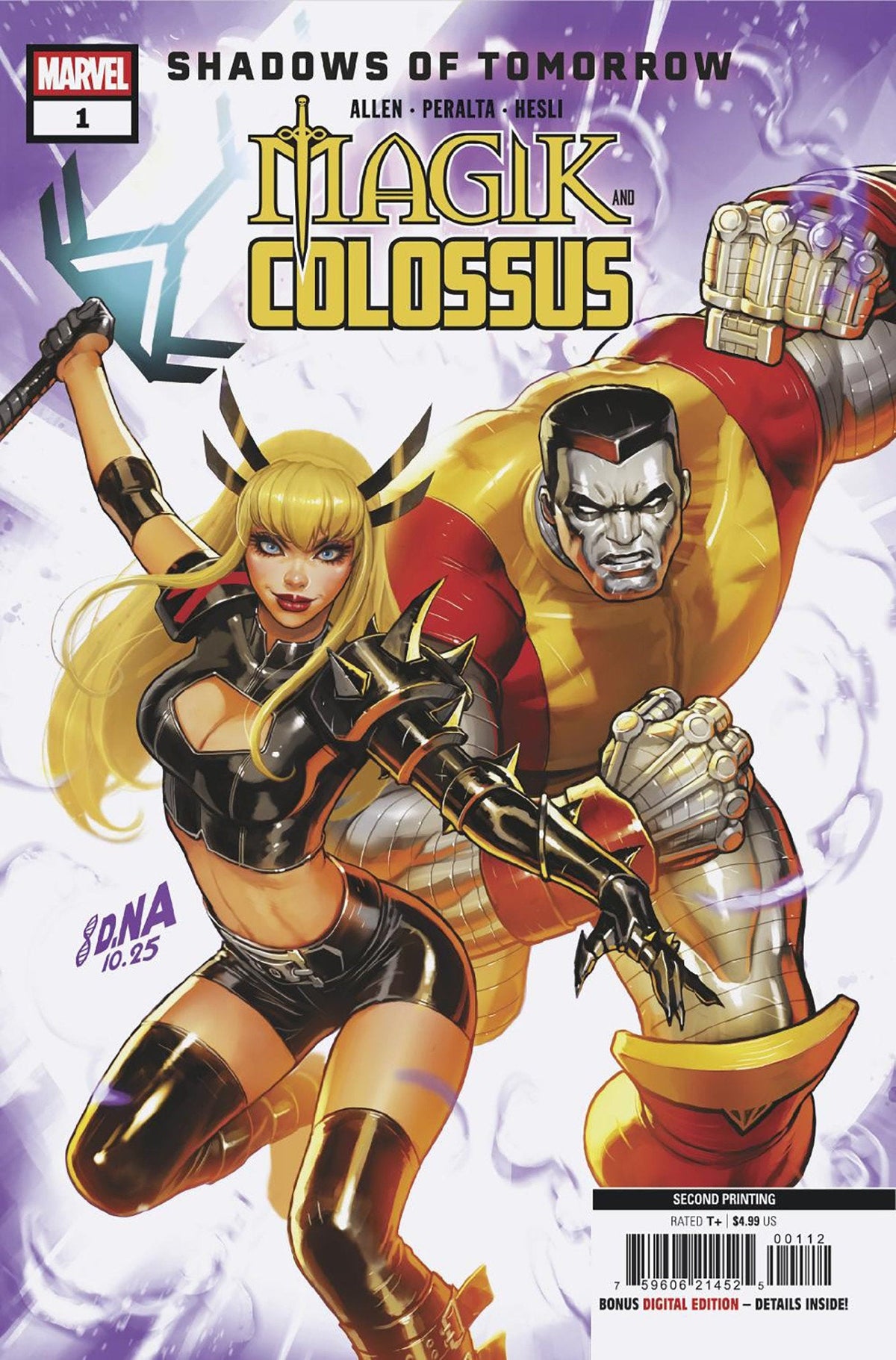 Magik y Coloso #1 David Nakayama Segunda Impresión Variante