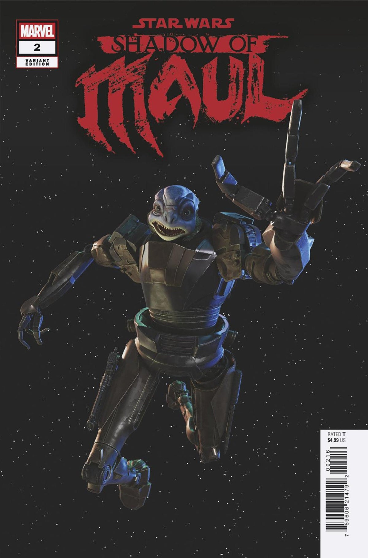Star Wars: Sombra de Maul #2 Portada Alternativa Fotográfica