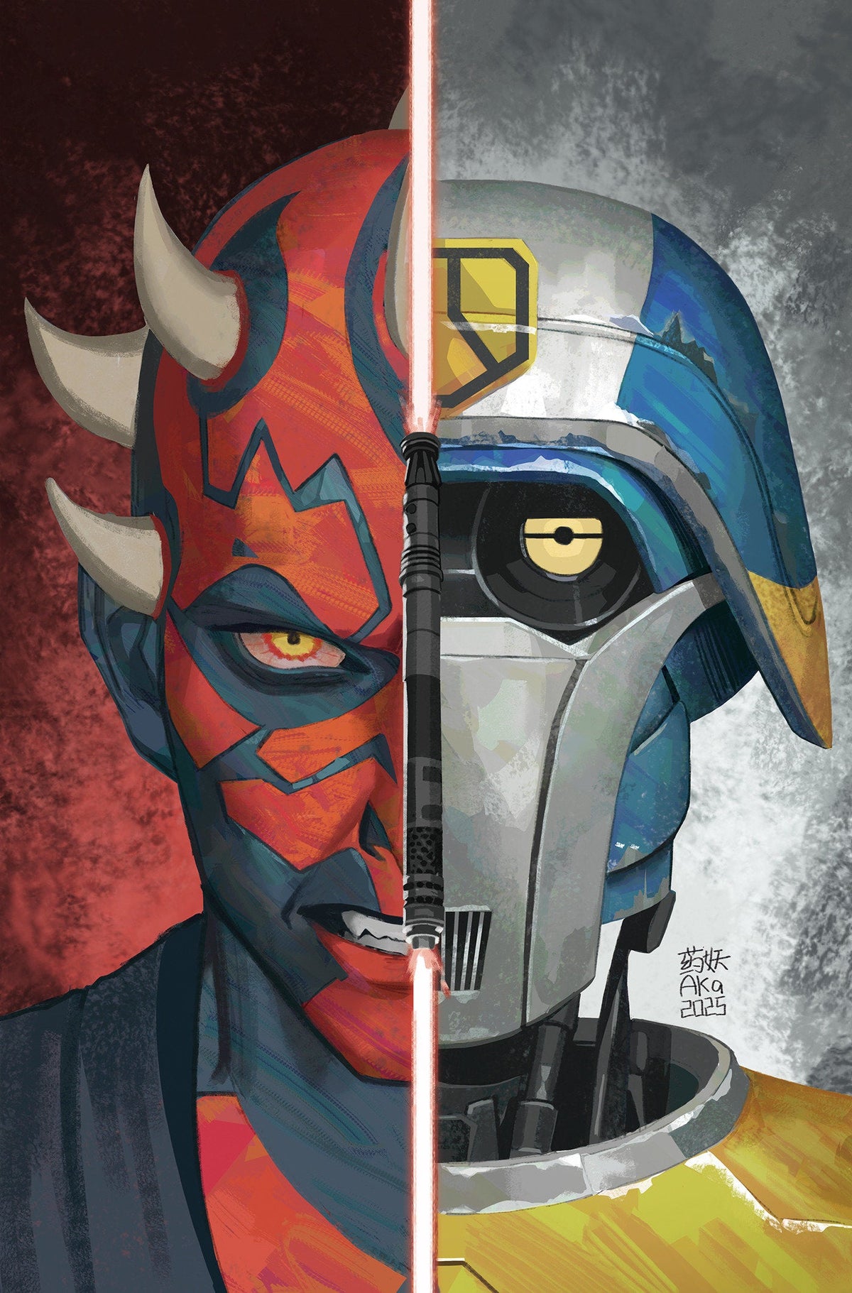 Star Wars: Sombra de Maul #2 También conocida como Headshot, Variante de Arte Completo