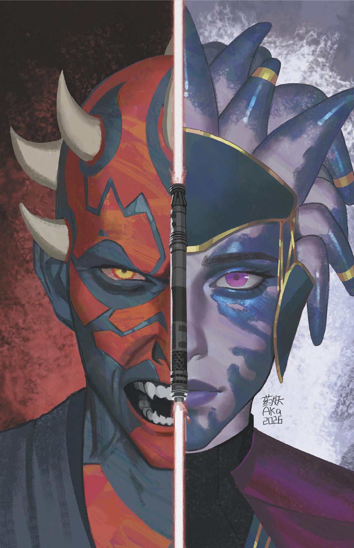 Star Wars: Shadow Of Maul #5 Aka Headshot Full Art Variant
