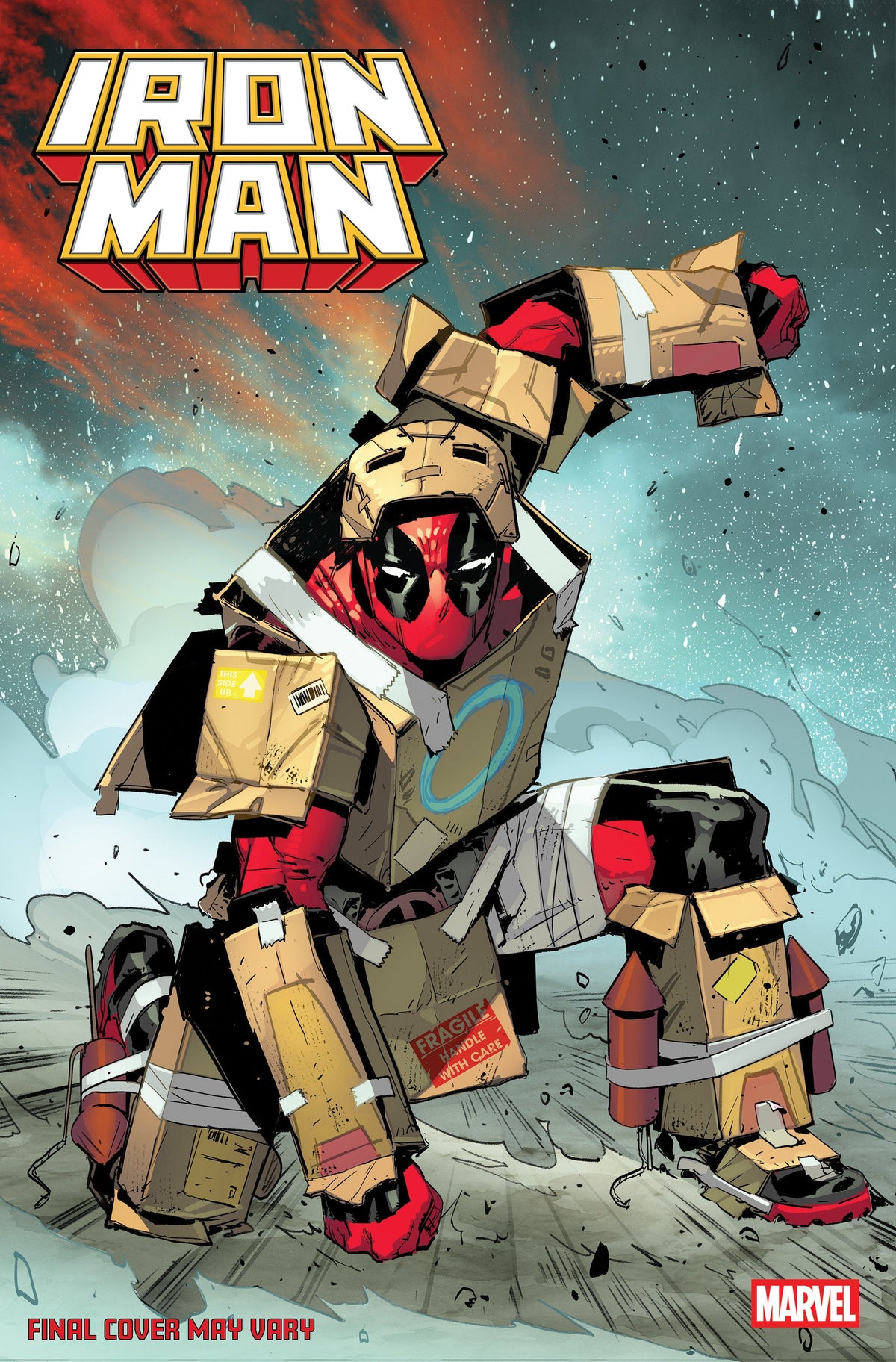 Iron Man #3 Matteo Lolli April Pool's Day Variant
