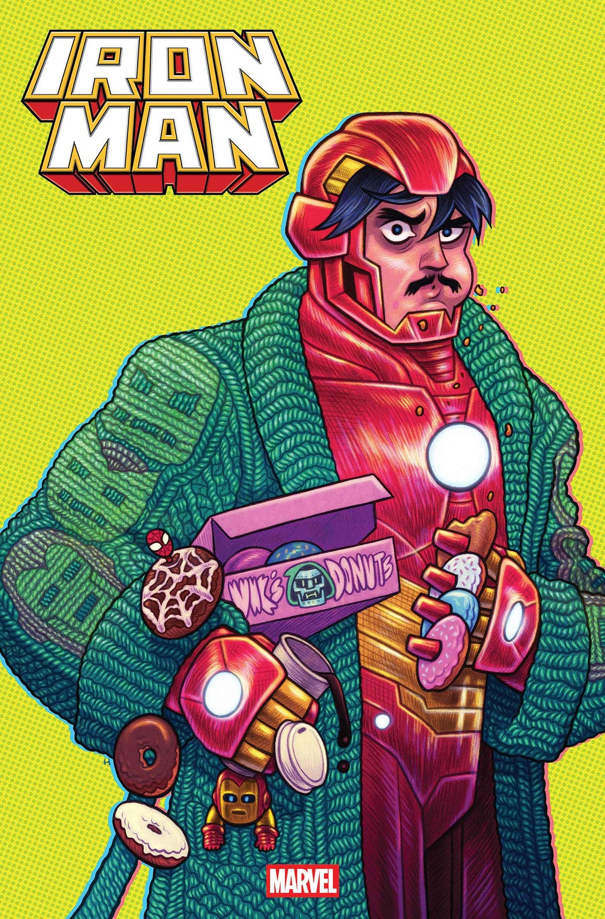 Iron Man #4 Portada alternativa de Dan Hipp