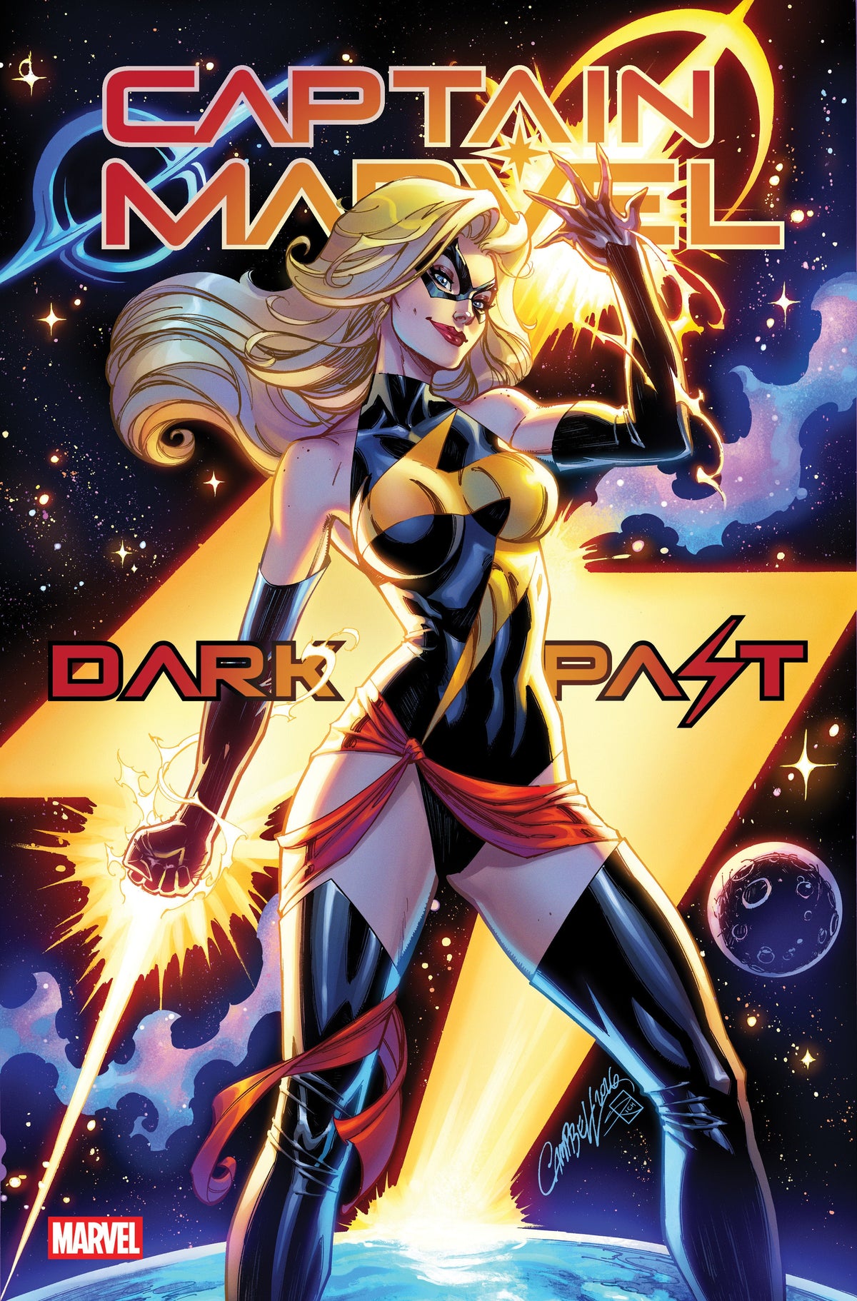 Capitana Marvel: Un pasado oscuro #1 J. Scott Campbell Variant
