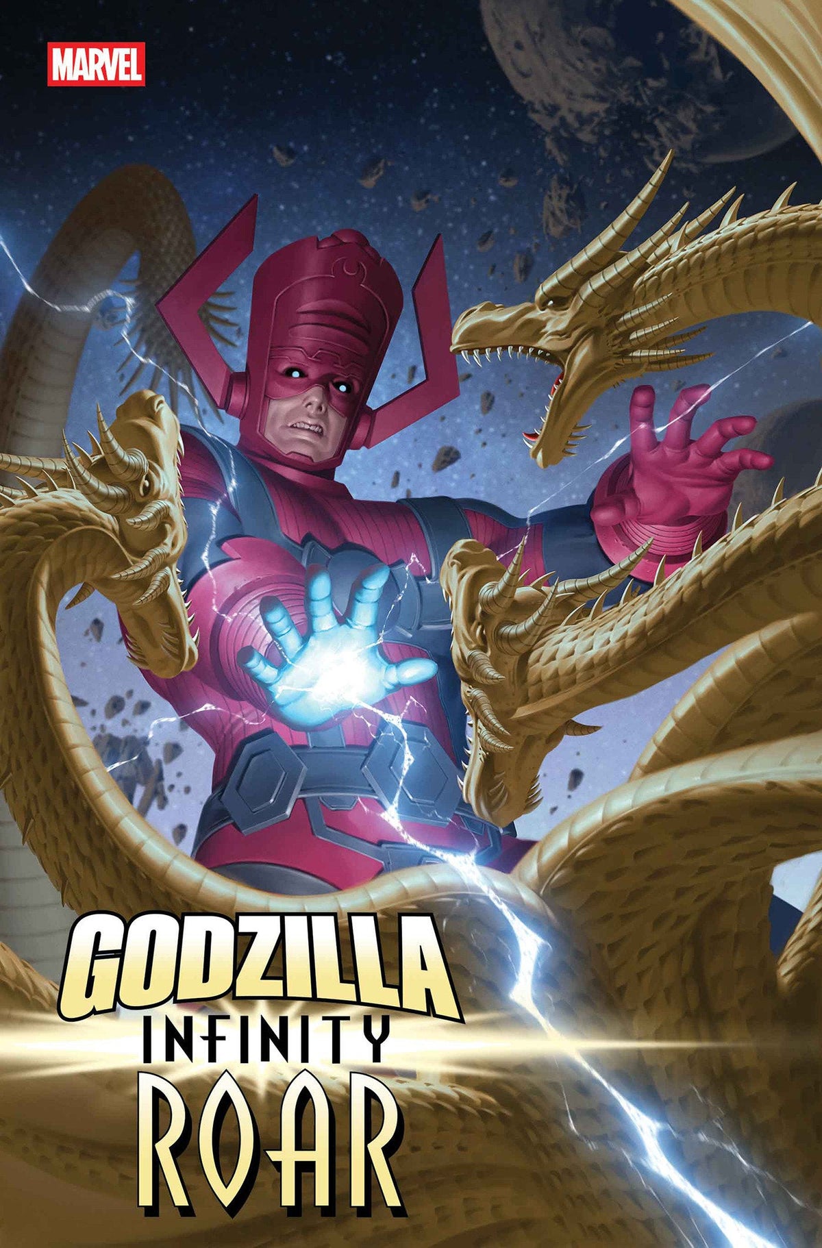 Godzilla: Rugido Infinito #2 Variante Cósmica de Junggeun Yoon
