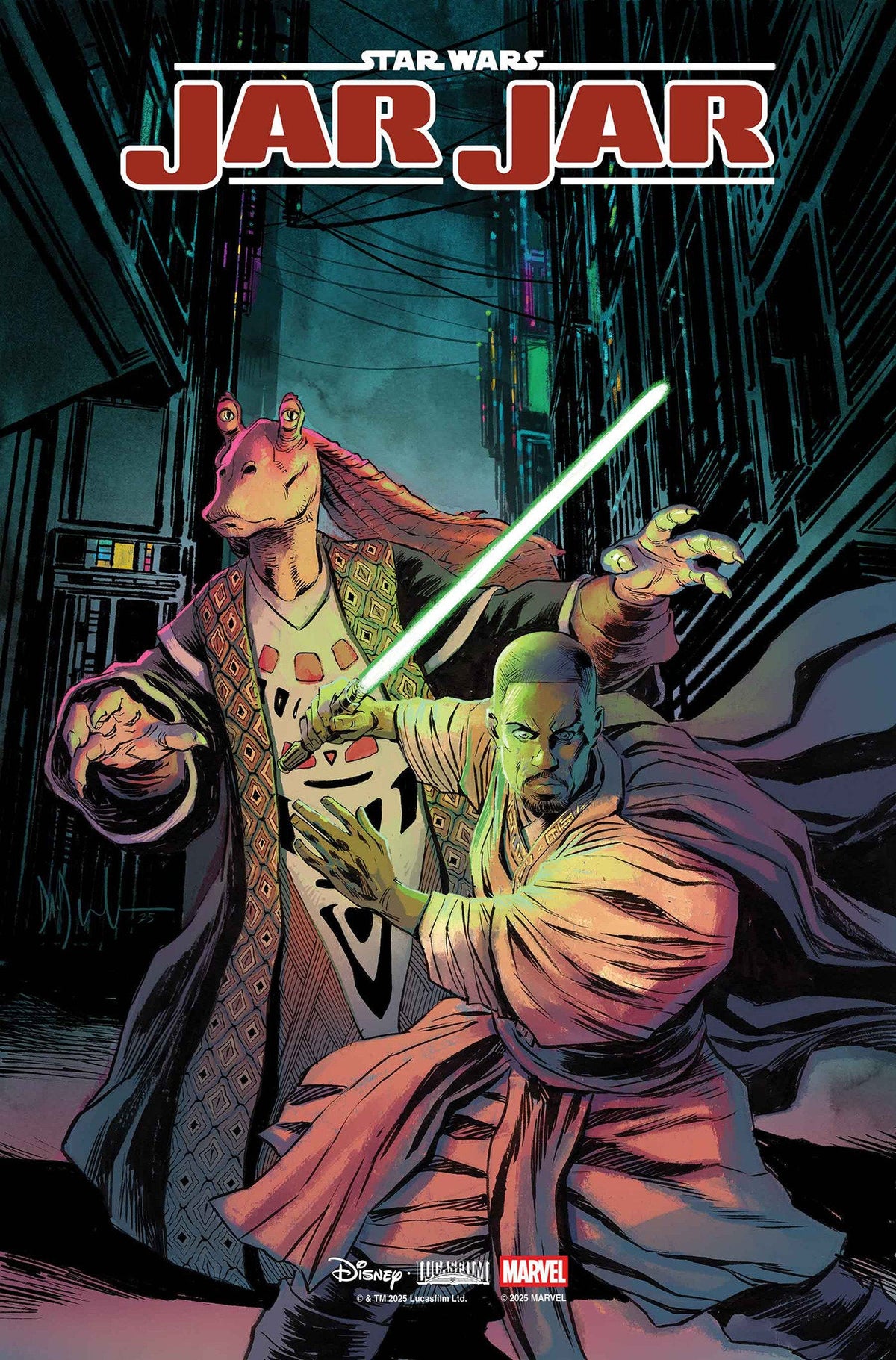 Star Wars: Jar Jar #1 Portada Alternativa de Dave Wachter
