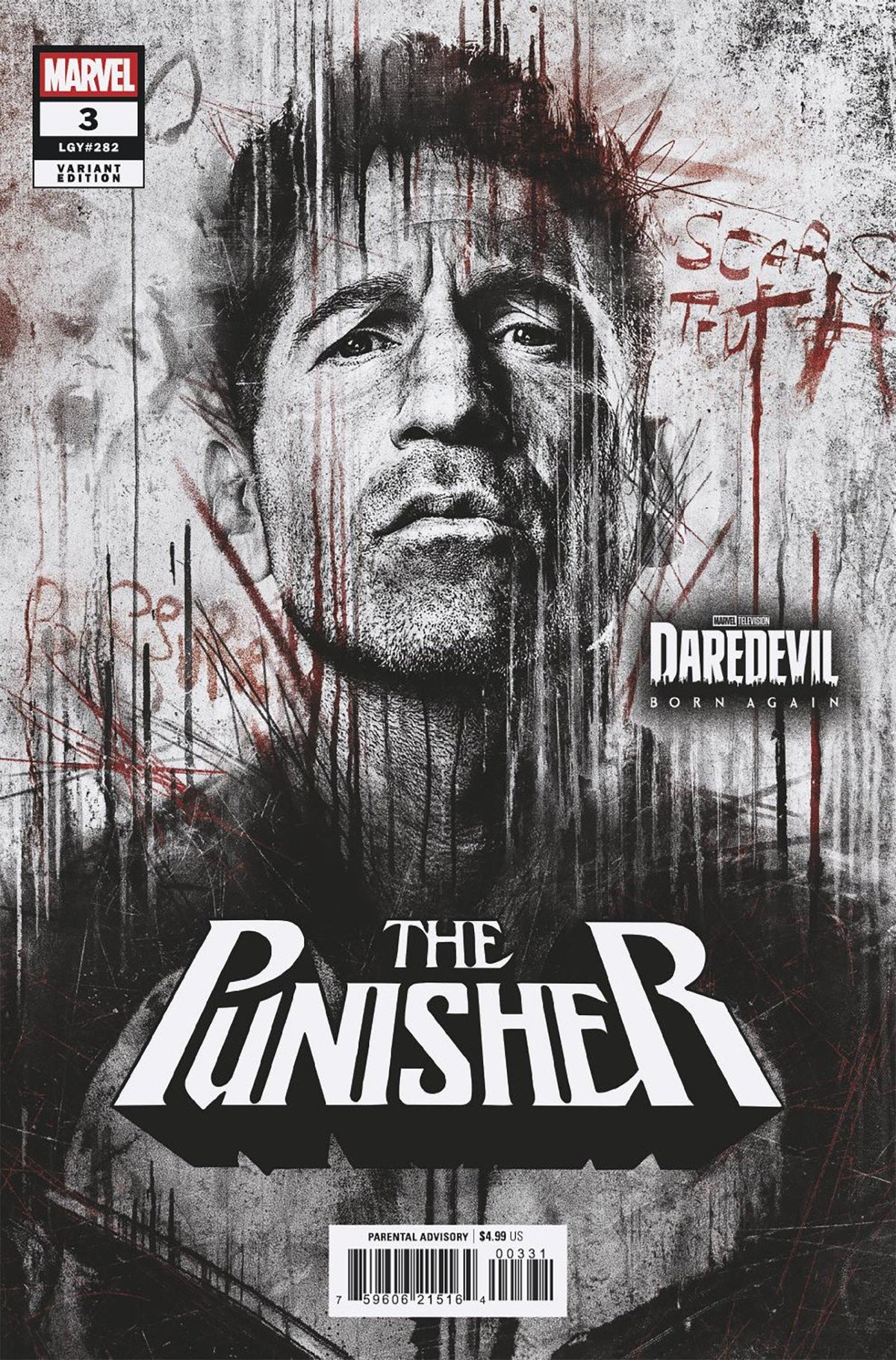 Punisher #3 Marvel Television Variantes