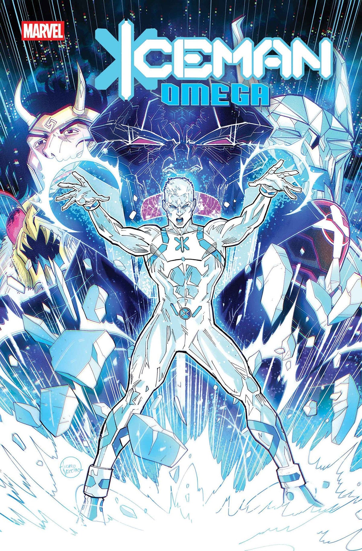 Iceman: Omega #1 Variante de Luciano Vecchio