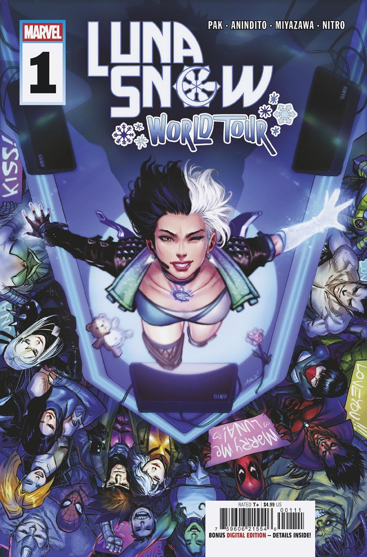 Luna Snow: Gira Mundial n.º 1