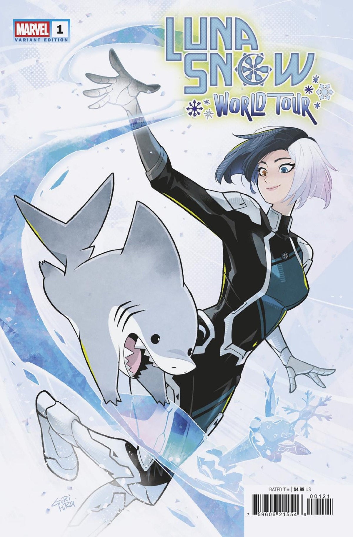 Luna Snow: Gira Mundial #1 Variante de Gurihiru