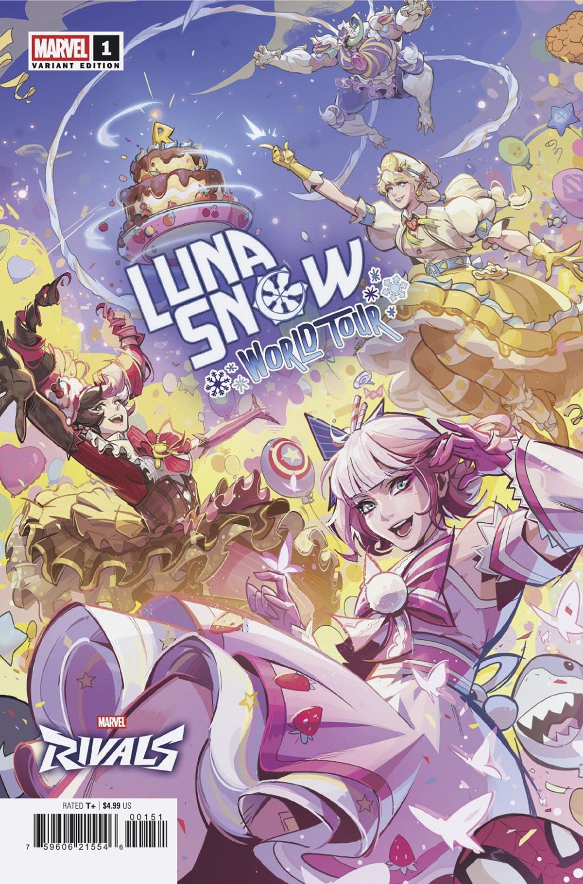 Luna Snow: Gira mundial n.º 1 NetEase Games Marvel Rivals Variado