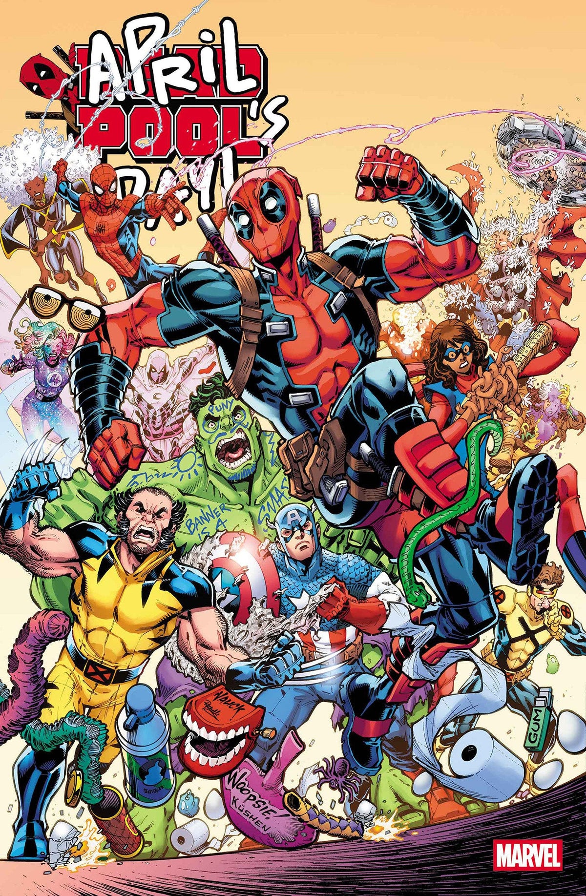 Deadpool: El día de los inocentes de April Pool #1 Variante de Todd Nauck