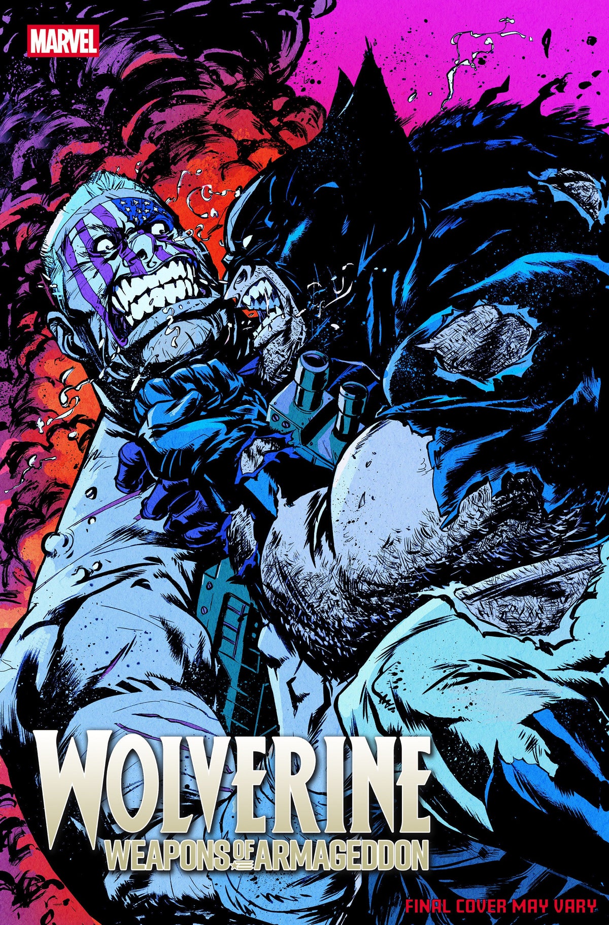 Wolverine: Armas del Armagedón #2 Portada alternativa de Sanford Greene